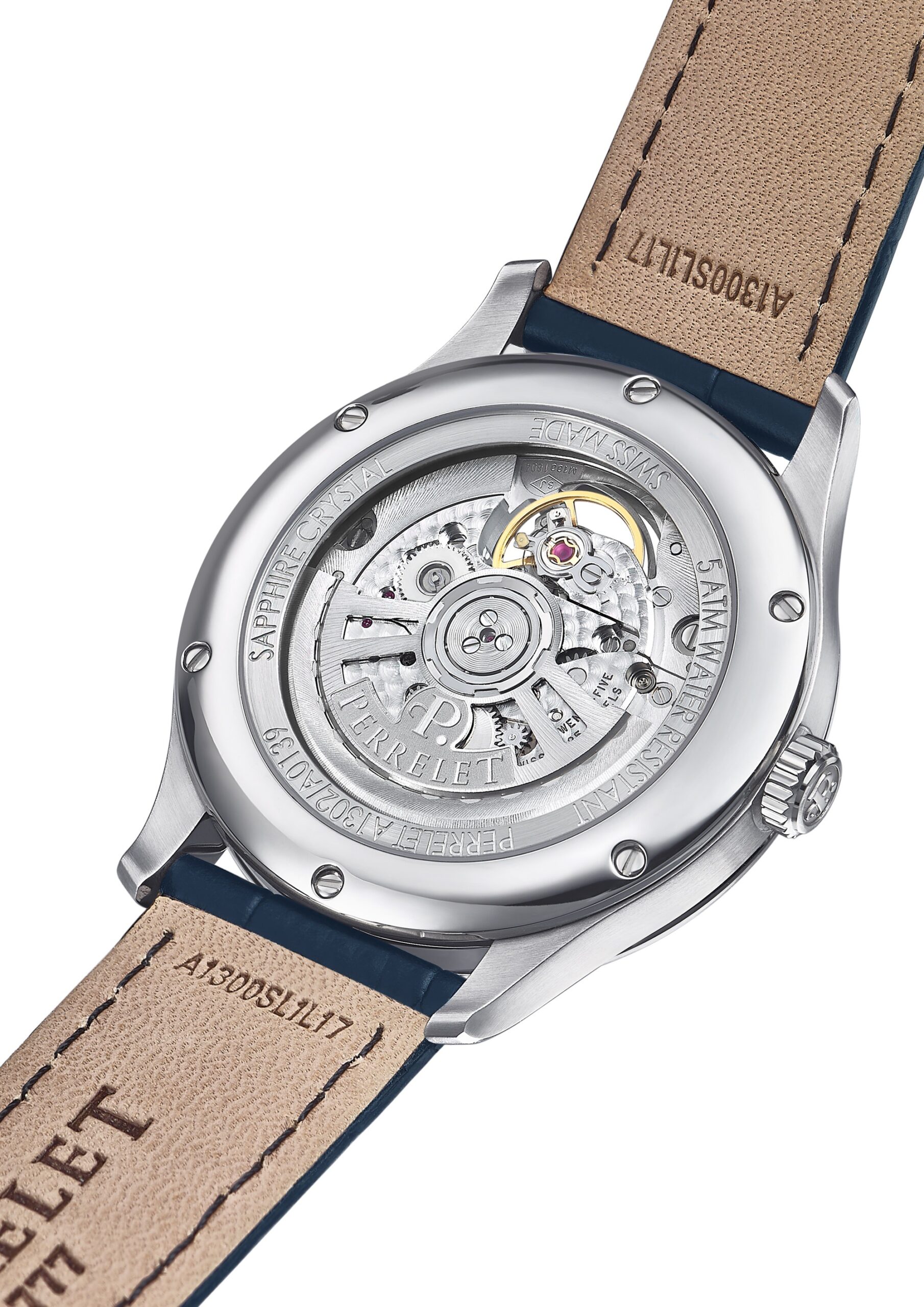 IMG_9086 Perrelet Weekend Open Heart Ice Blue A1302/A 3