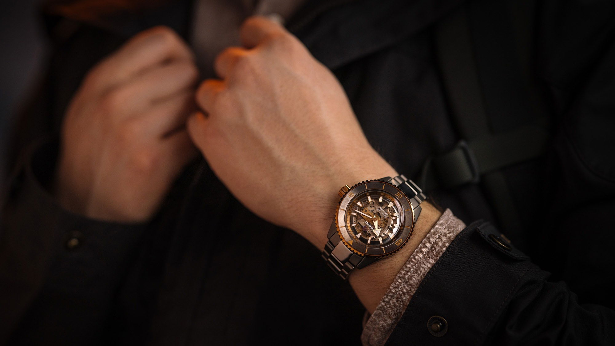 IMG_9086 Rado Captain Cook High-Tech Ceramic Skeleton R32148162 3