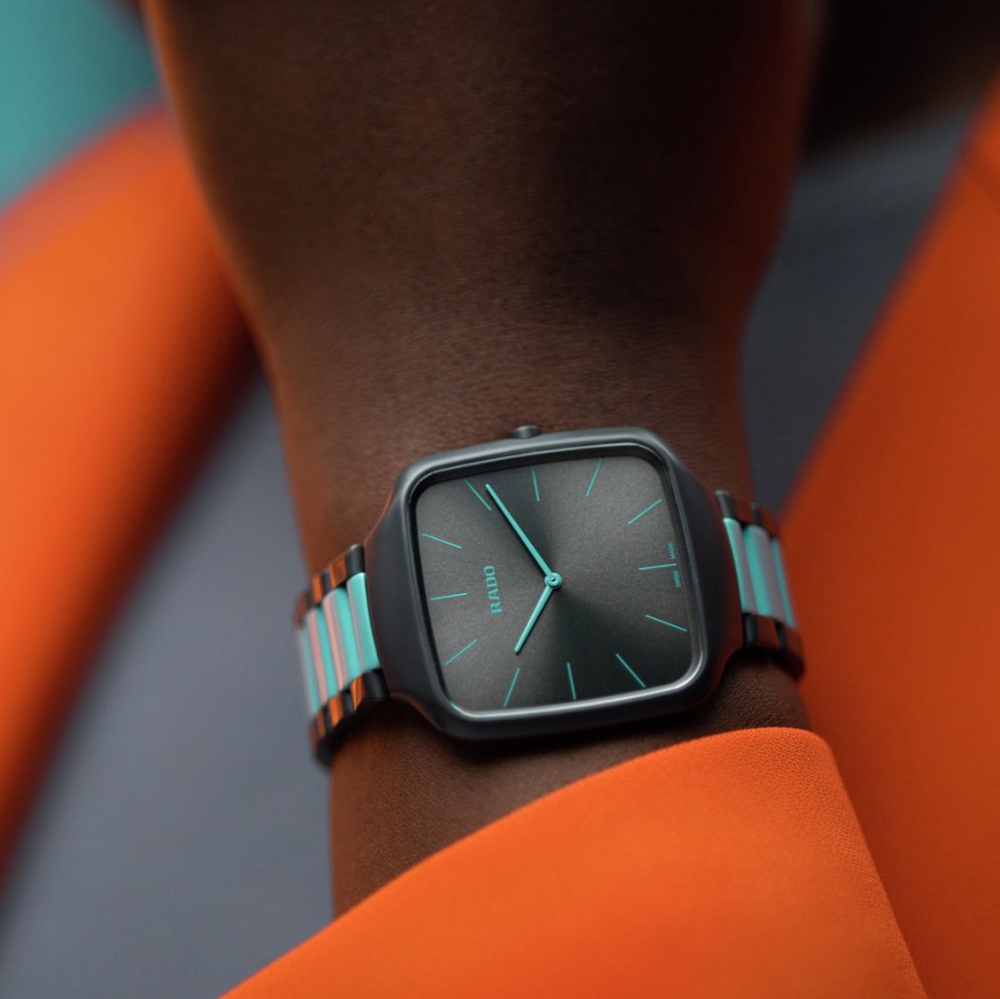 IMG_9086 Rado True Square Thinline Les Couleurs? Le Corbusier R27045162 3