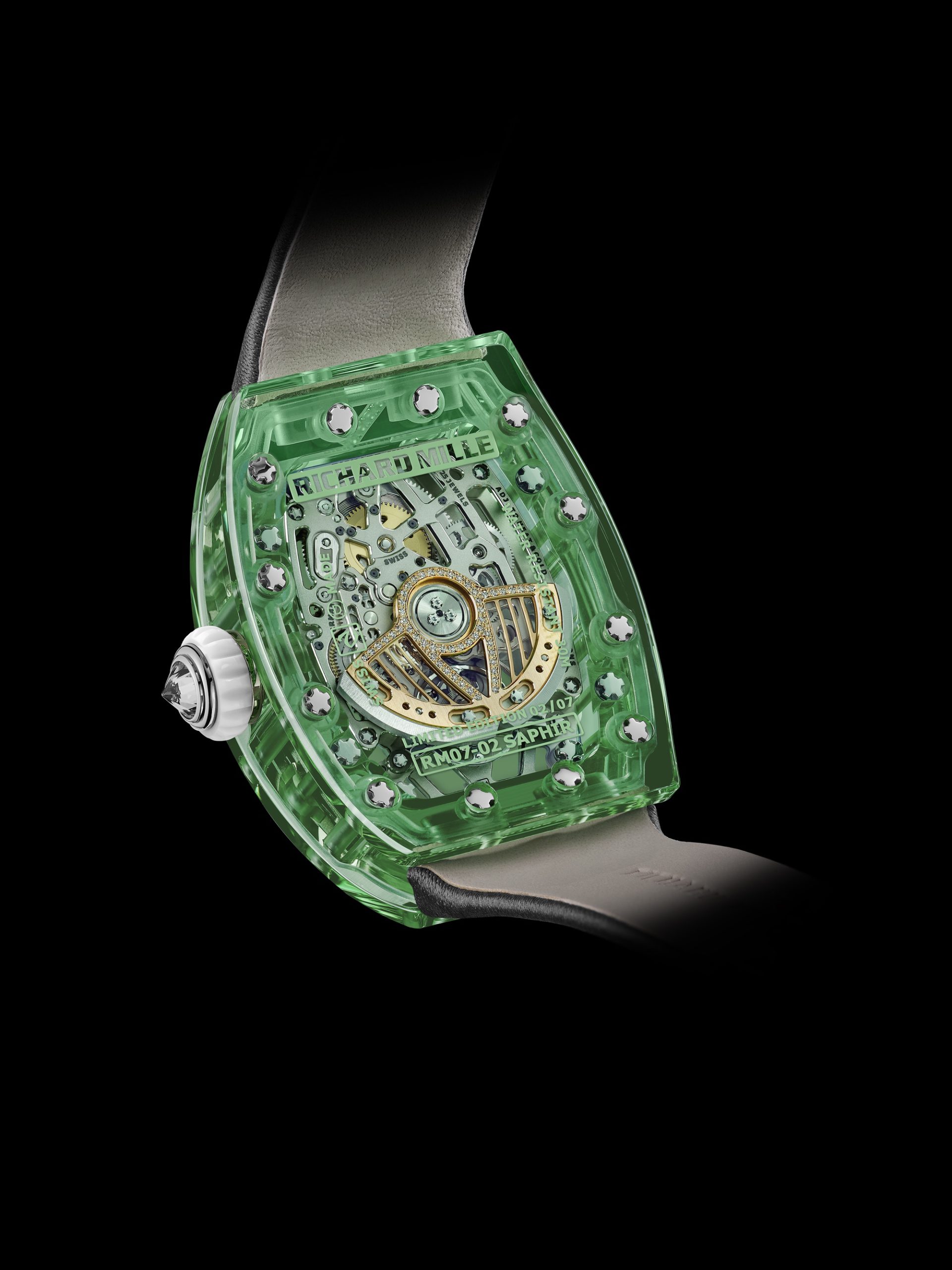 Richard Mille RM 07-02 Automatic Sapphire Green Set rm-07-02 3