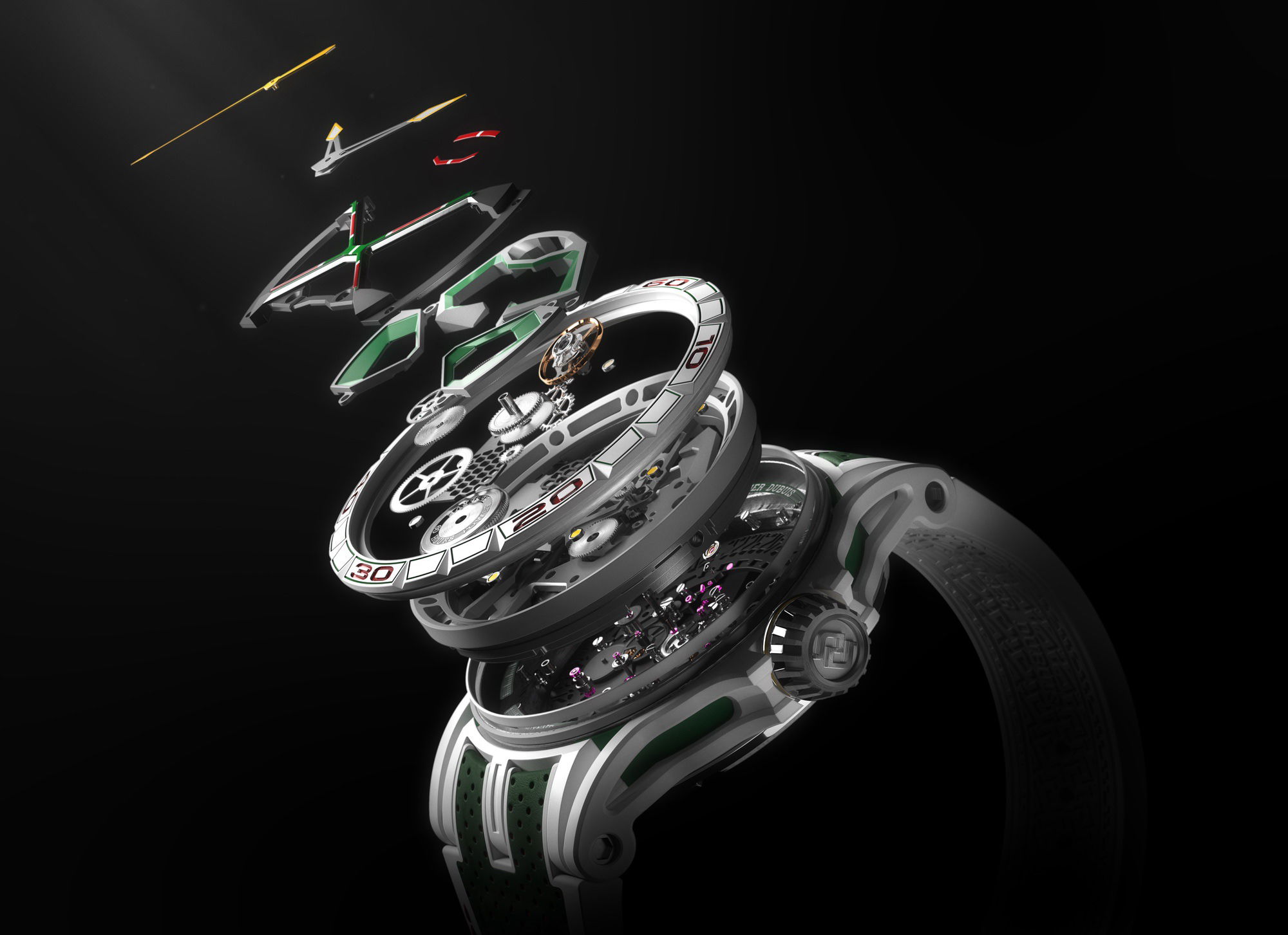 IMG_9086 Roger Dubuis Excalibur Spider Huracan White MCF RDDBEX1006 3