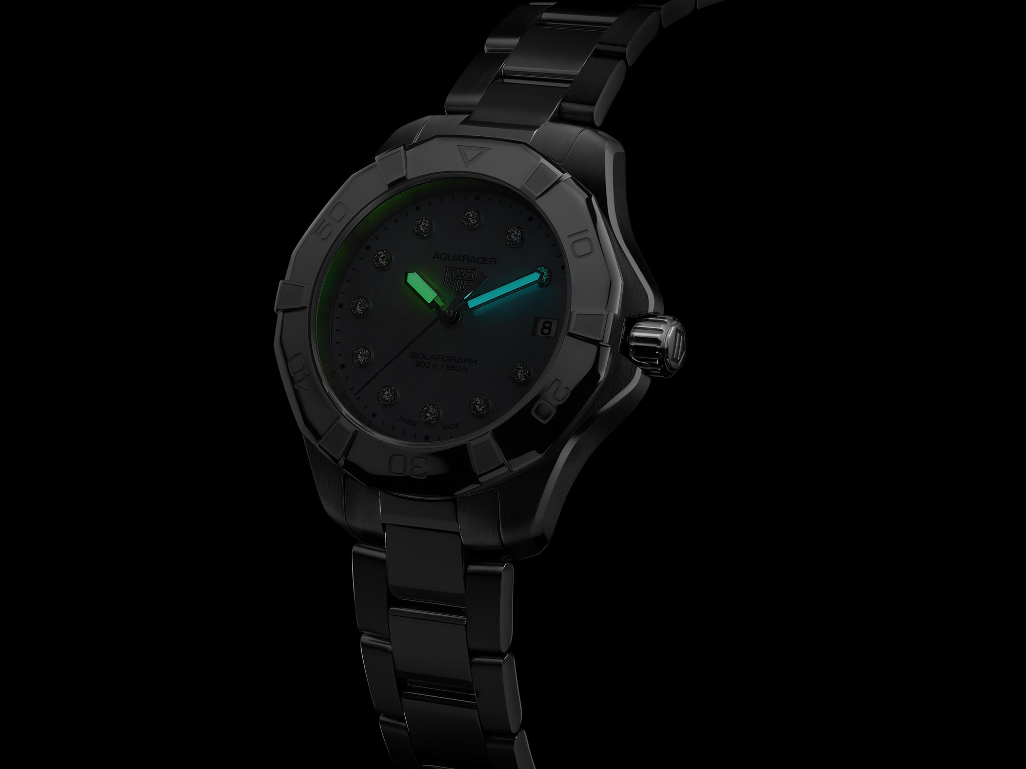 TAG Heuer Aquaracer Professional 200 Solargraph WBP1313.BA0005 3