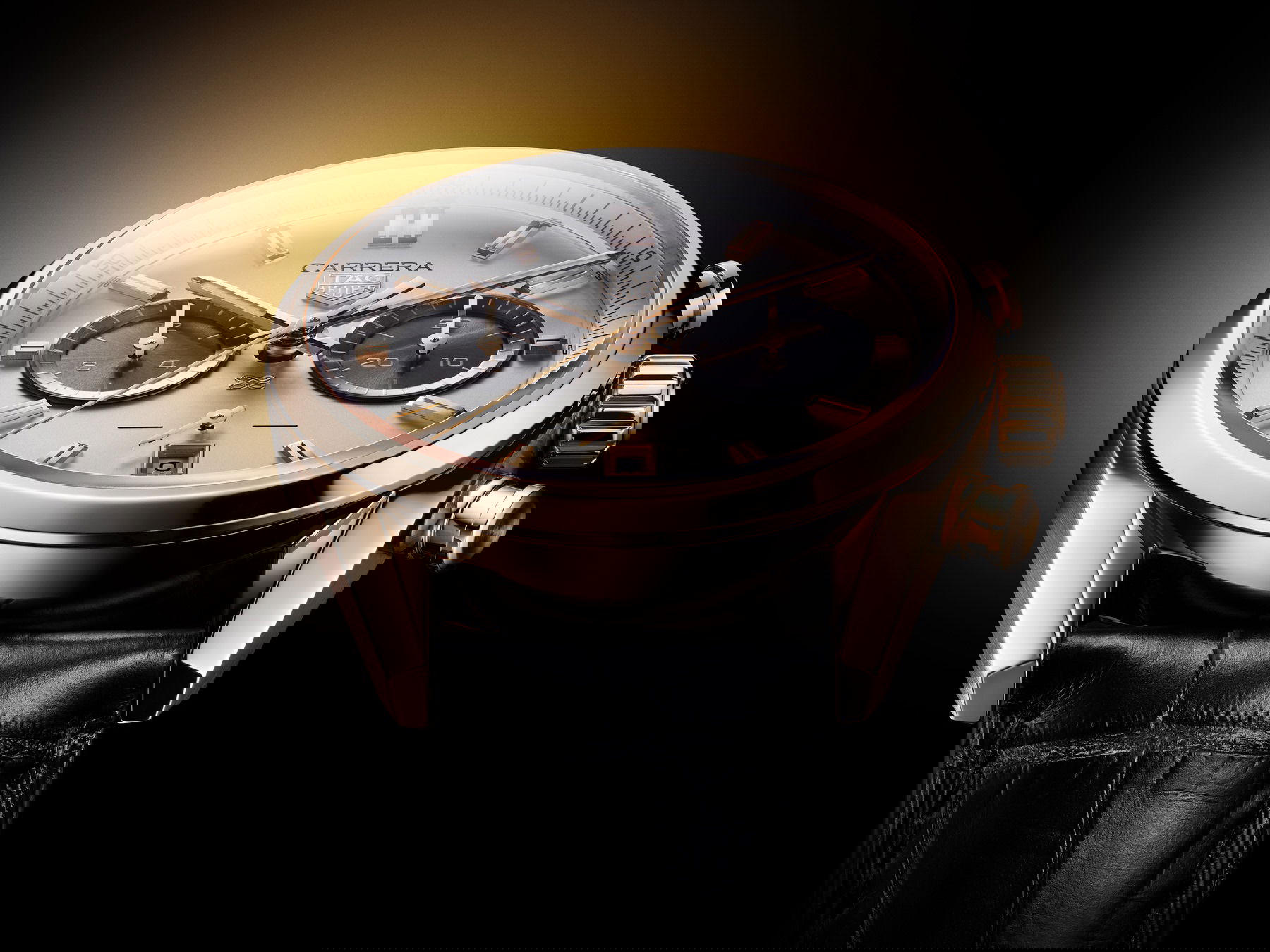 TAG Heuer Carrera Chronograph Jack Heuer Birthday Gold Limited Edition CBN2041.FC8306 3