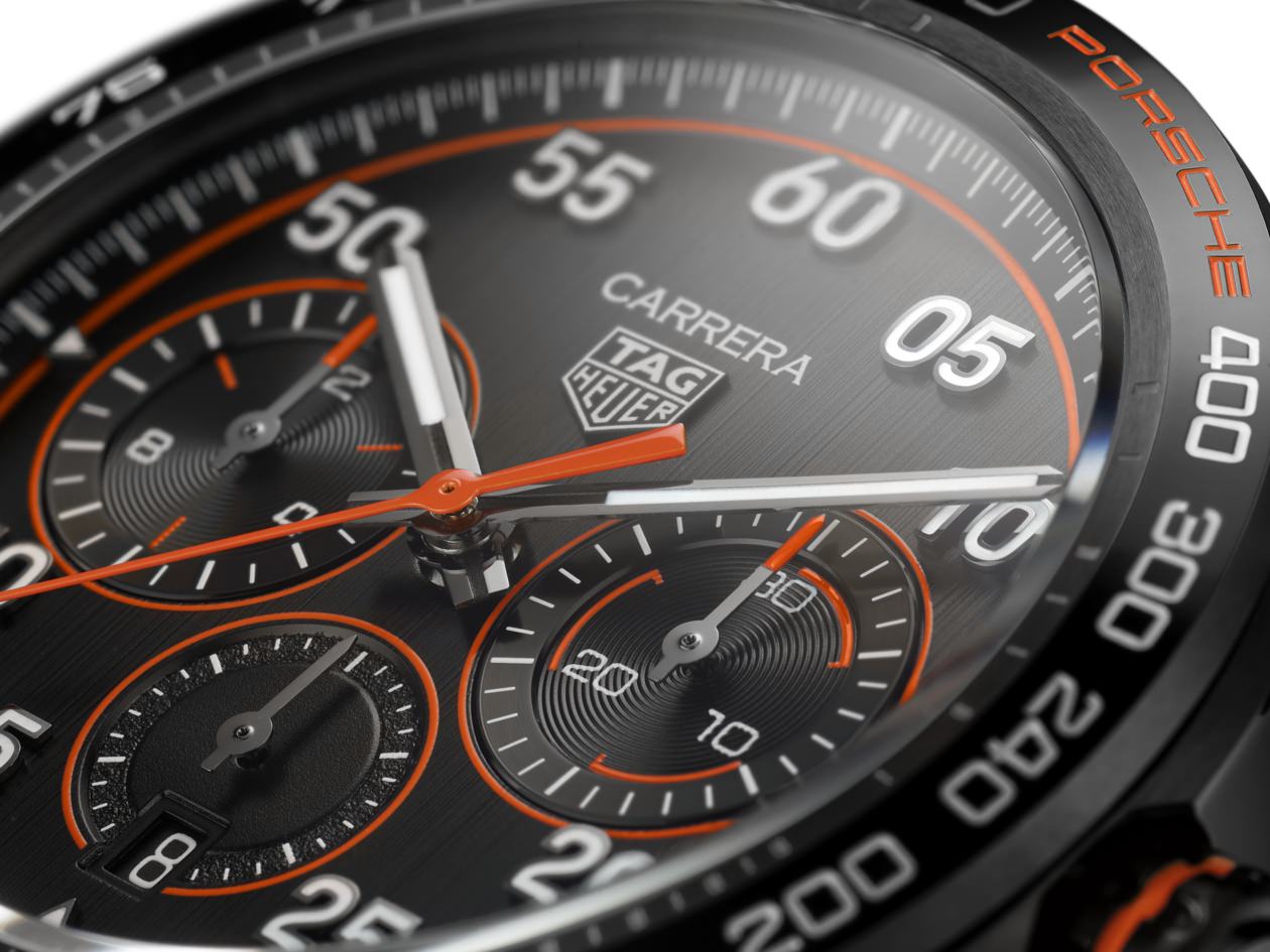 IMG_9086 TAG Heuer Carrera Chronograph X Porsche Orange Racing CBN2A1M.FC6526 3