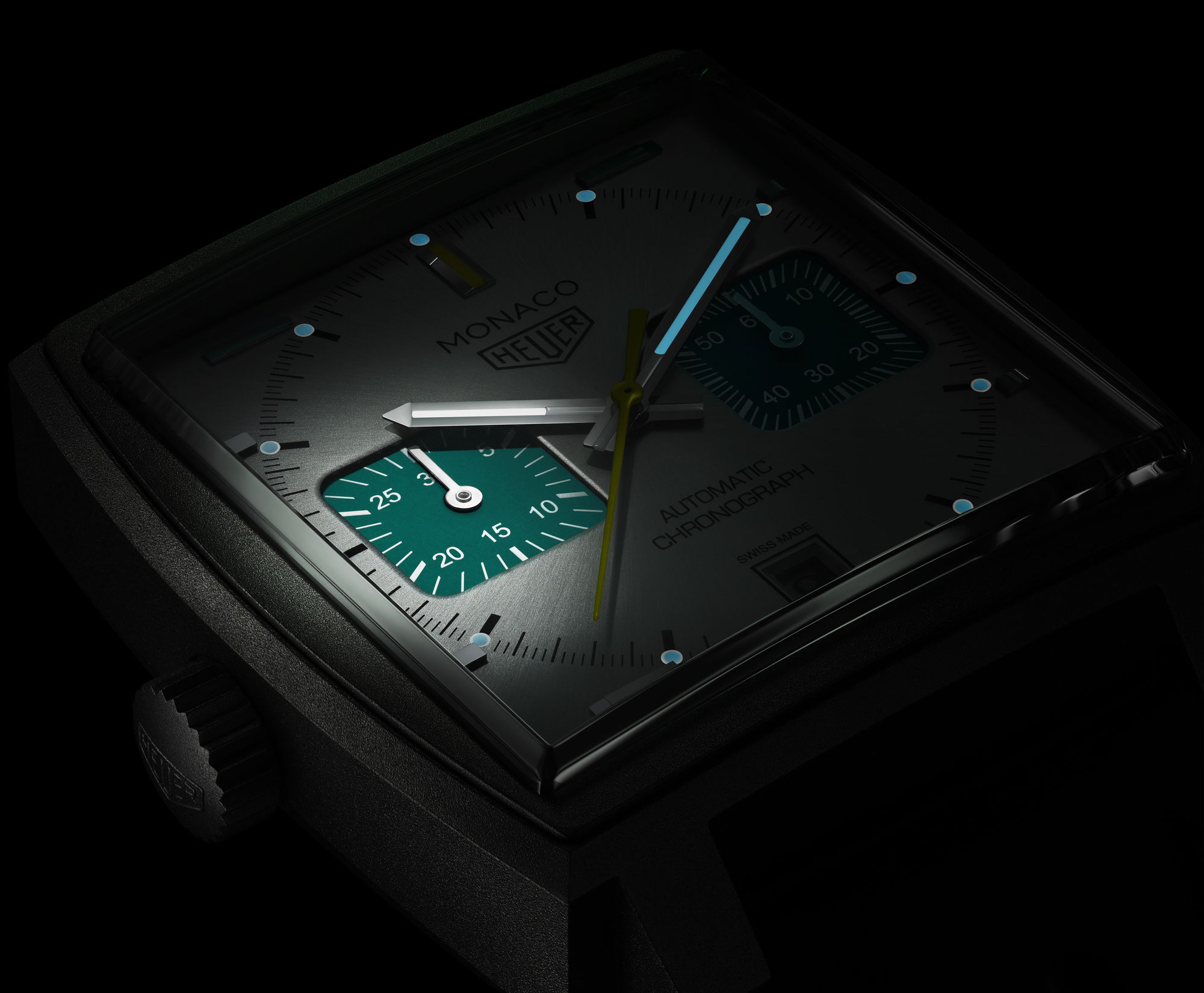 IMG_9086 TAG Heuer Monaco Chronograph Racing Green CAW218E.FC6565 3