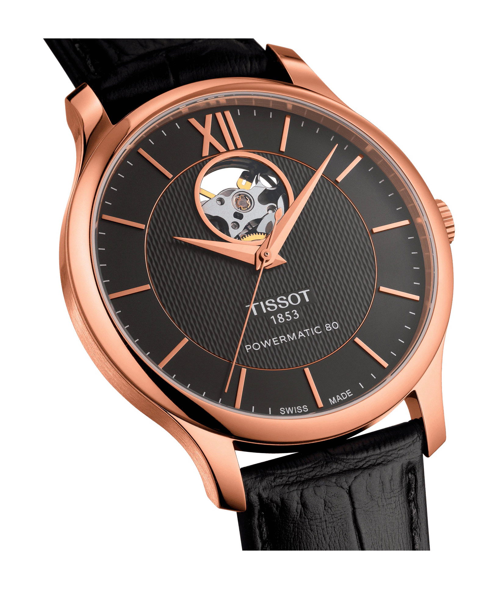 IMG_9086 Tissot Tradition Powermatic 80 Open Heart T063.907.36.068.00 3