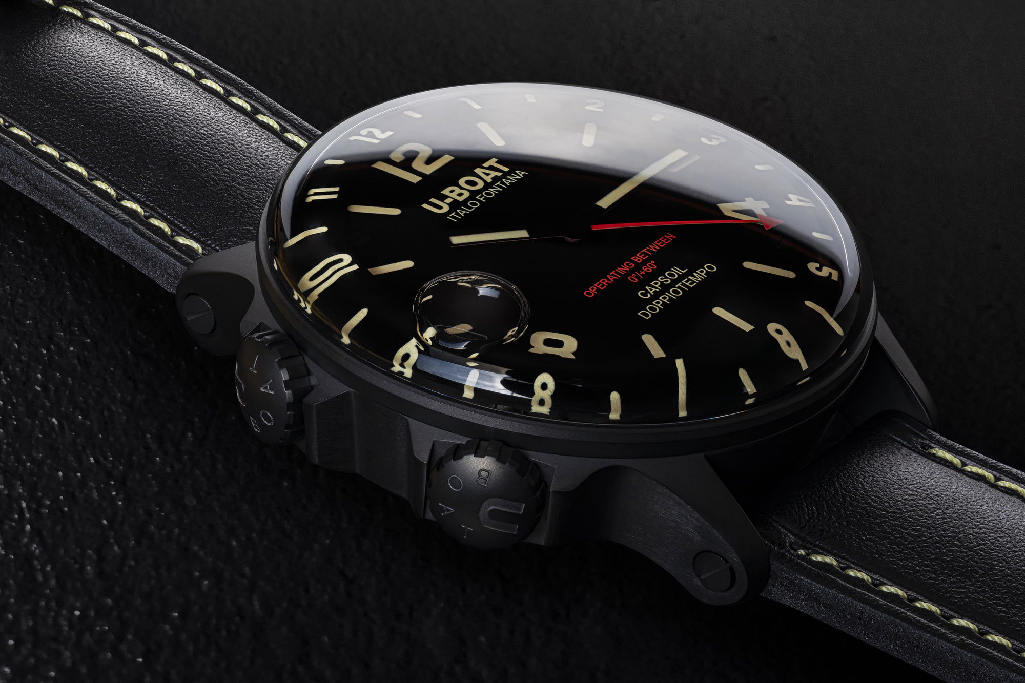 U-Boat Capsoil Doppiotempo 55 DLC BK BE 9671 3