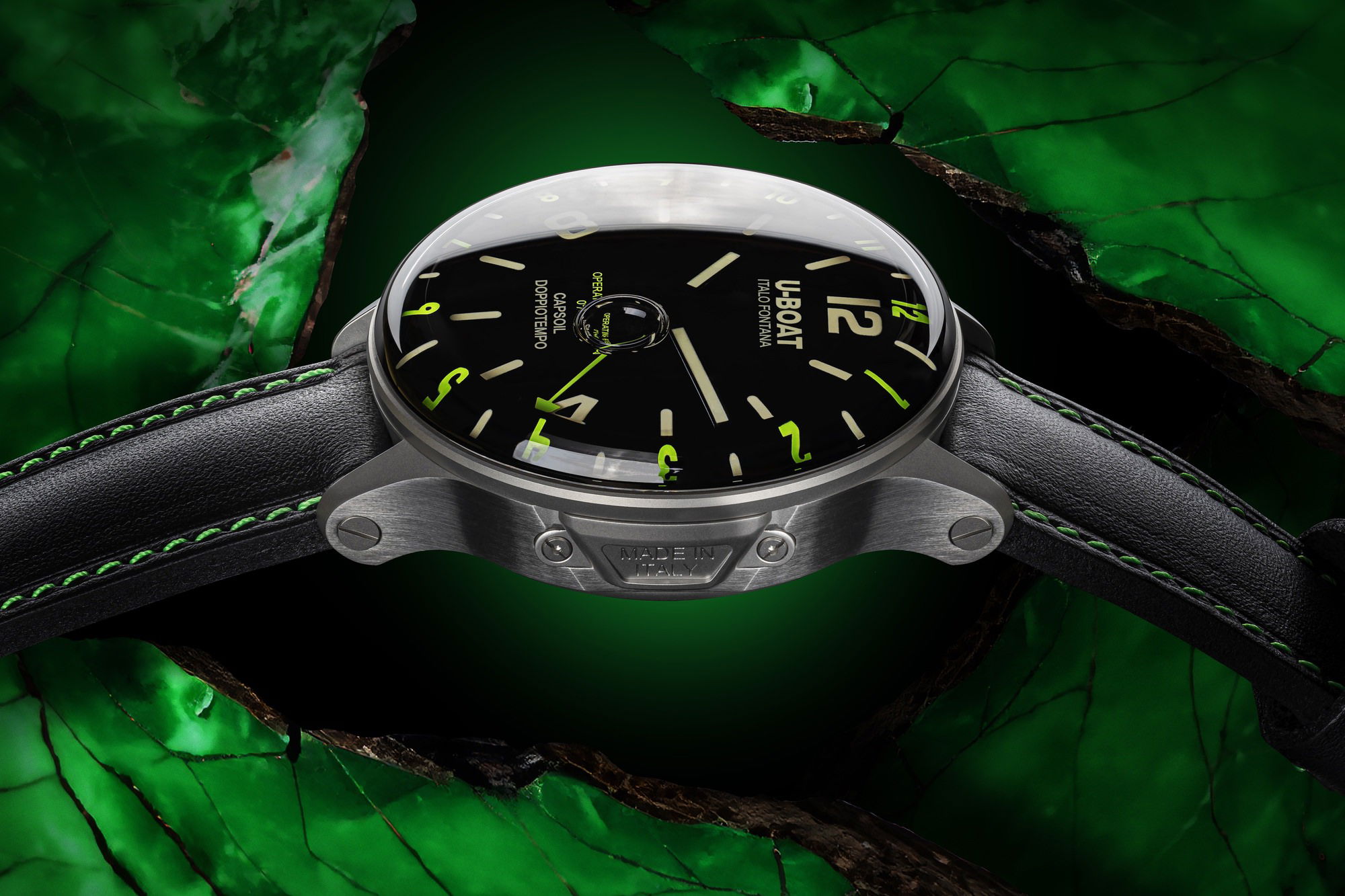 IMG_9086 U-Boat Capsoil Doppiotempo 55 SS Green 9676 3