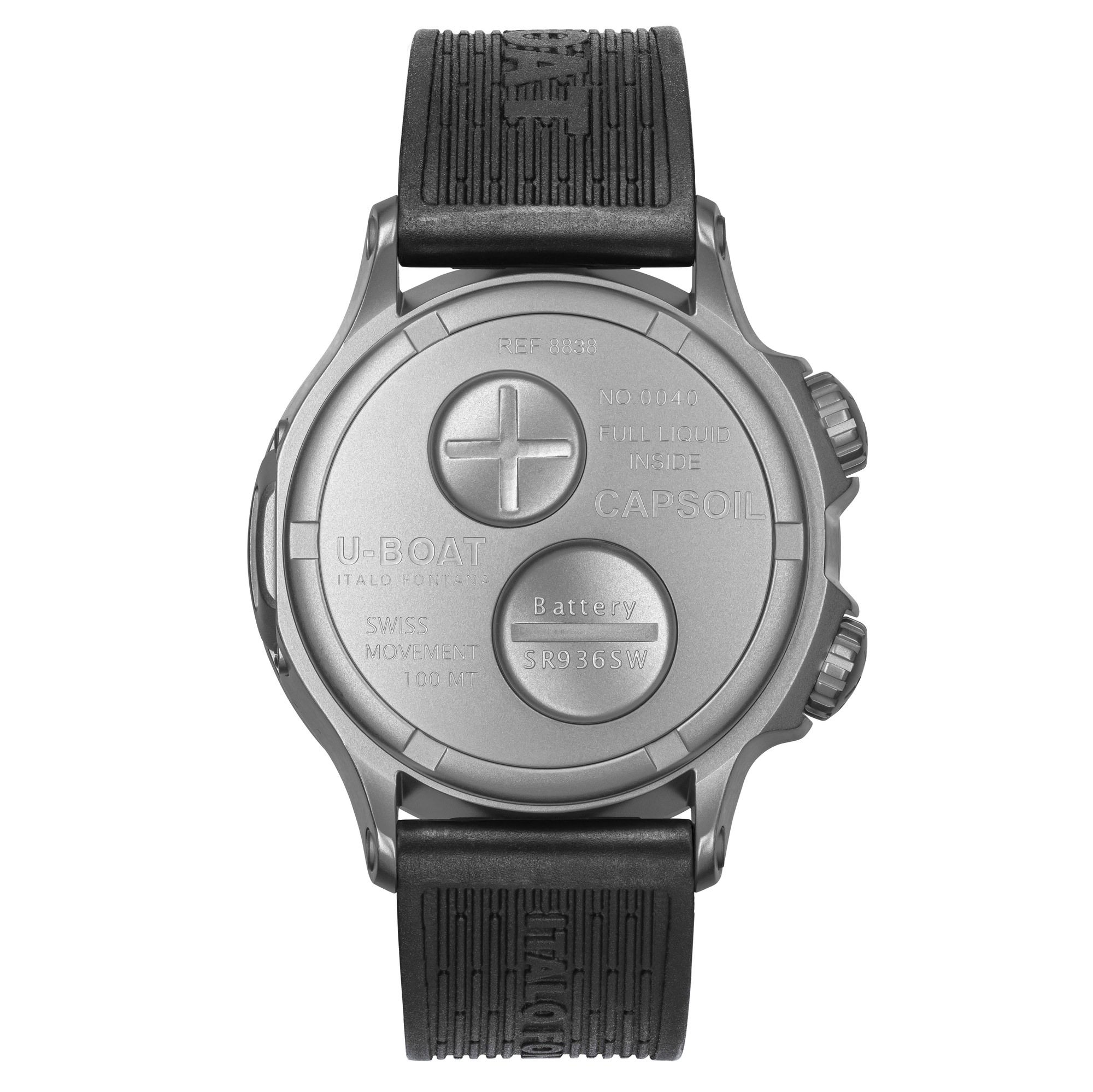 U-Boat Capsoil Doppiotempo 45 SS Green Rehaut 8838/A 3