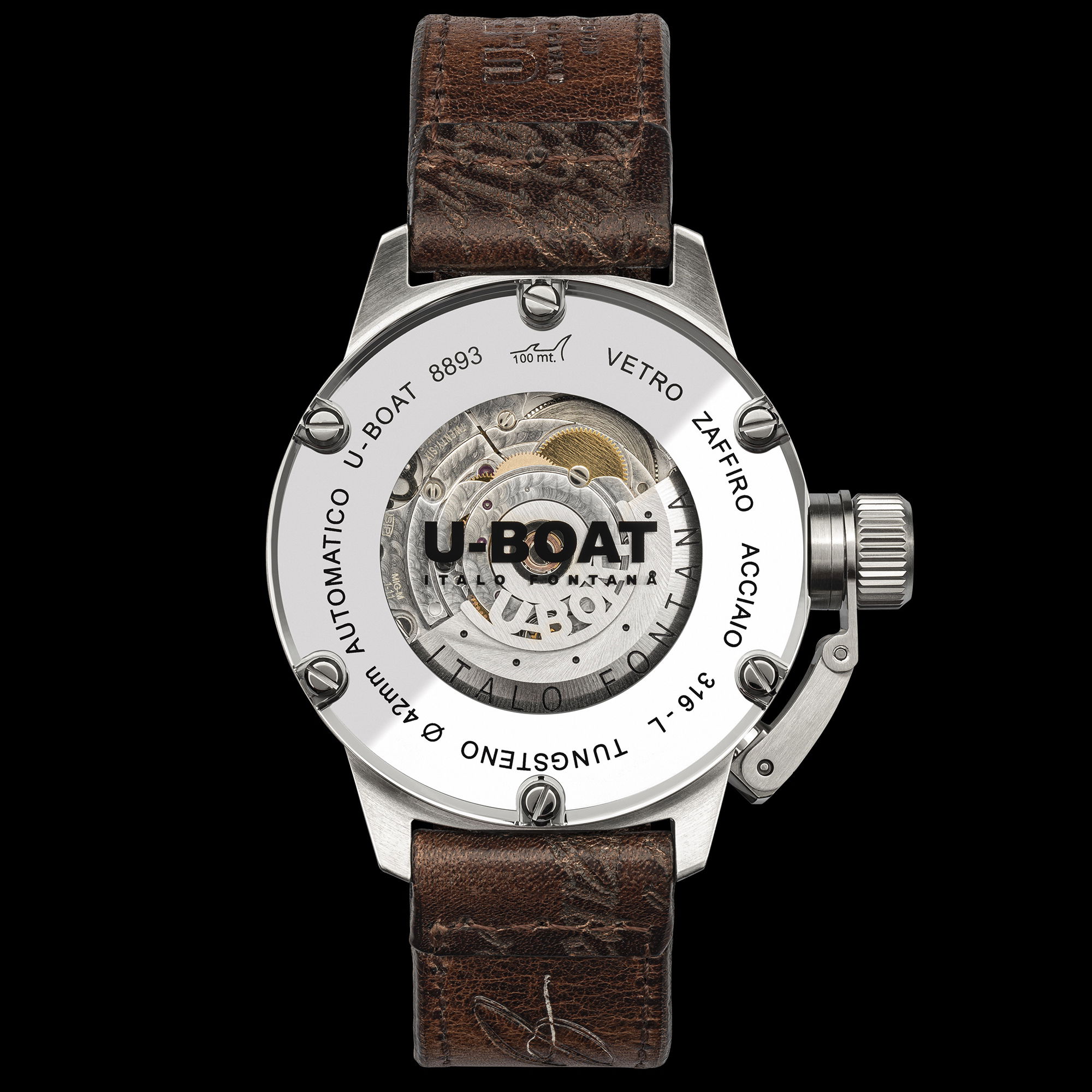 U-Boat Classico 42 Tungsteno Black 8893 3