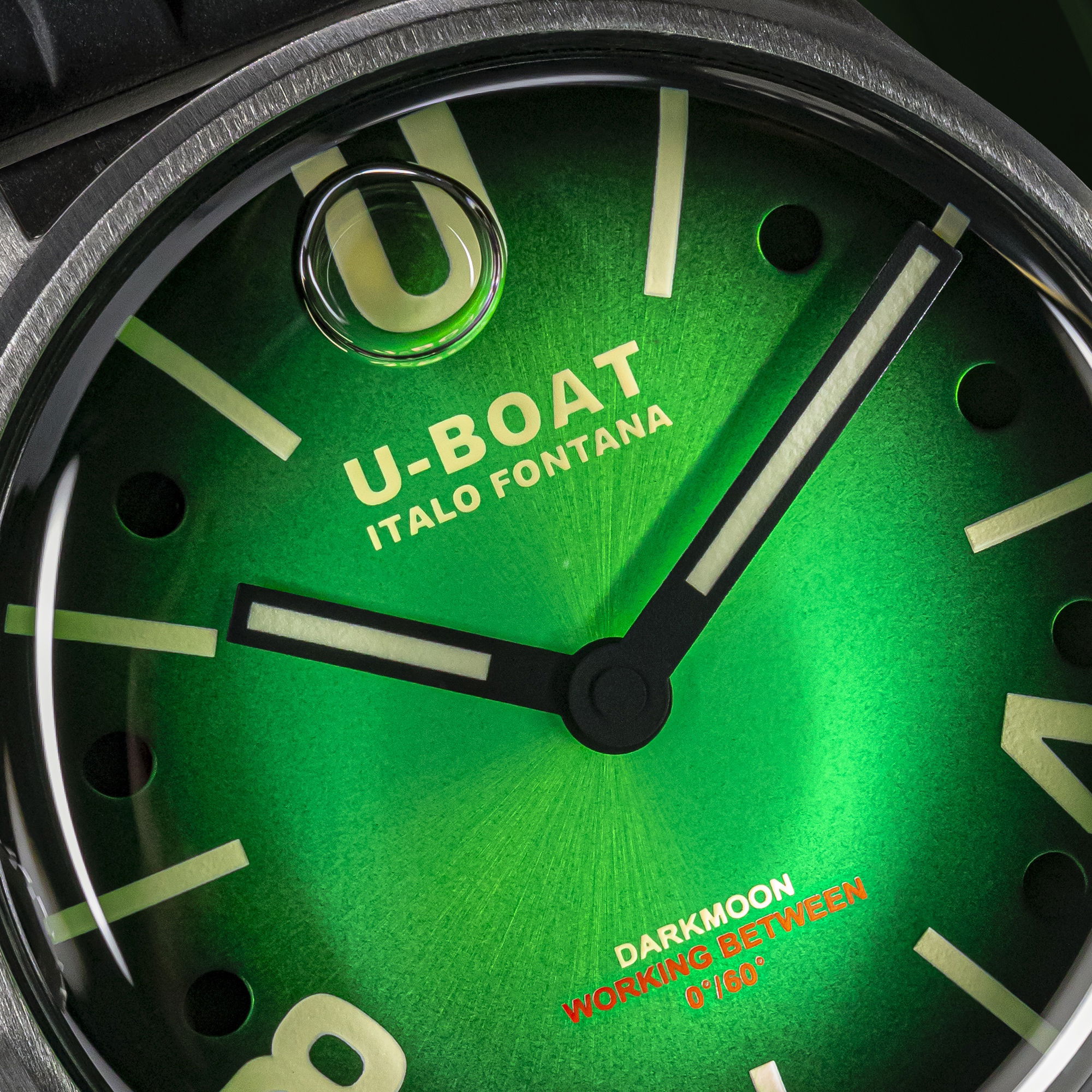 U-Boat Darkmoon 40 Green SS Soleil 9502 3