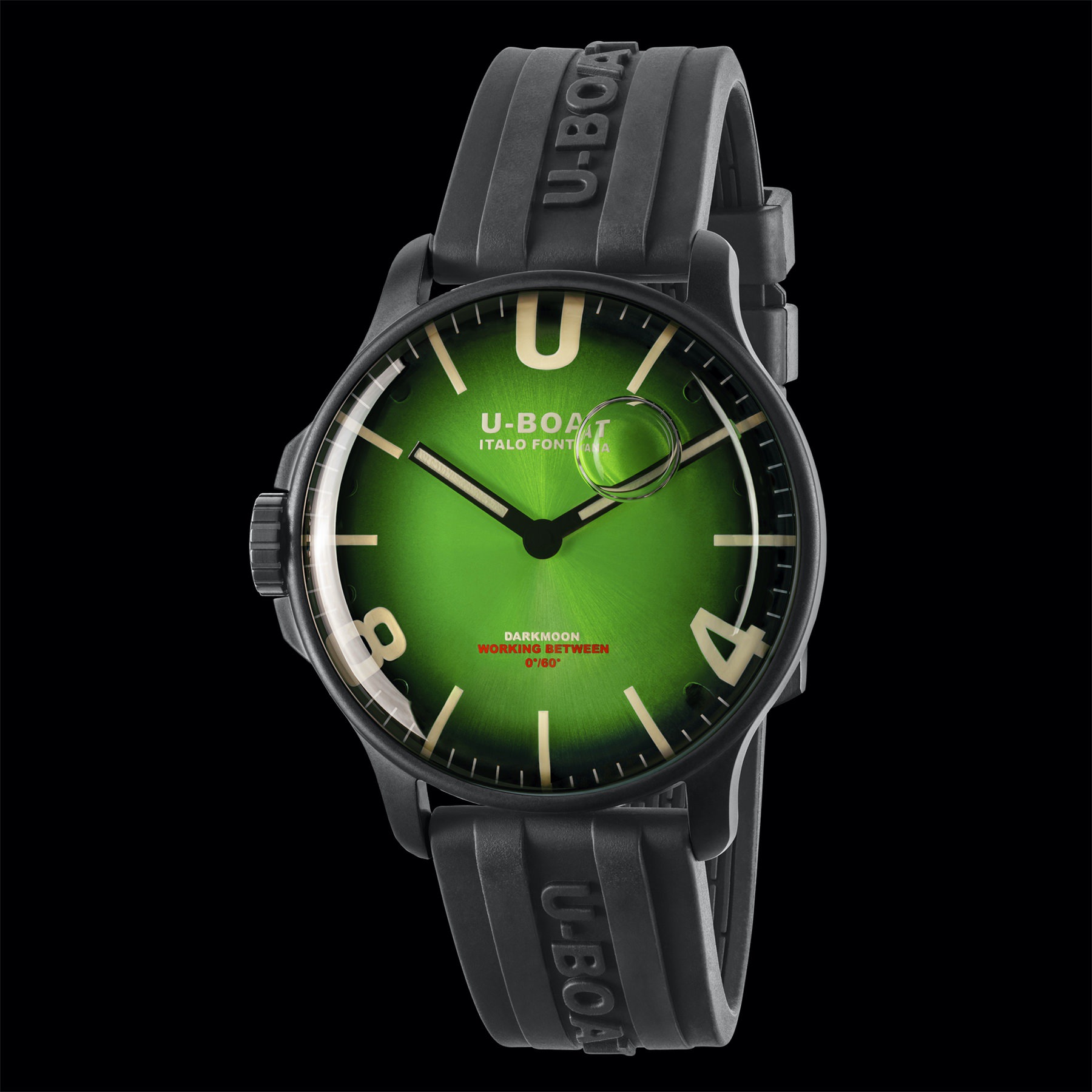 U-Boat Darkmoon 44 Green IPB Soleil 8698/B 3