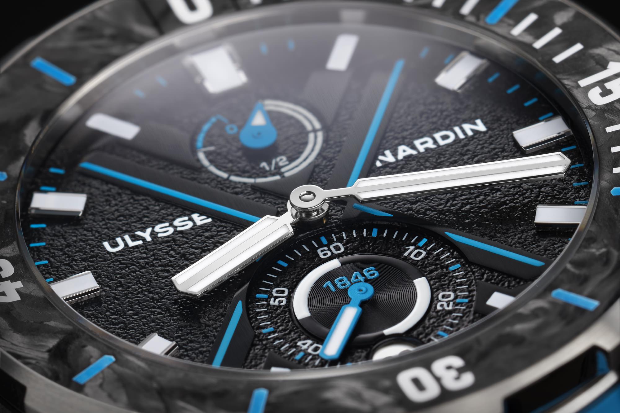 IMG_9086 Ulysse Nardin Diver Net Azure 1183-170-2B/3A 3