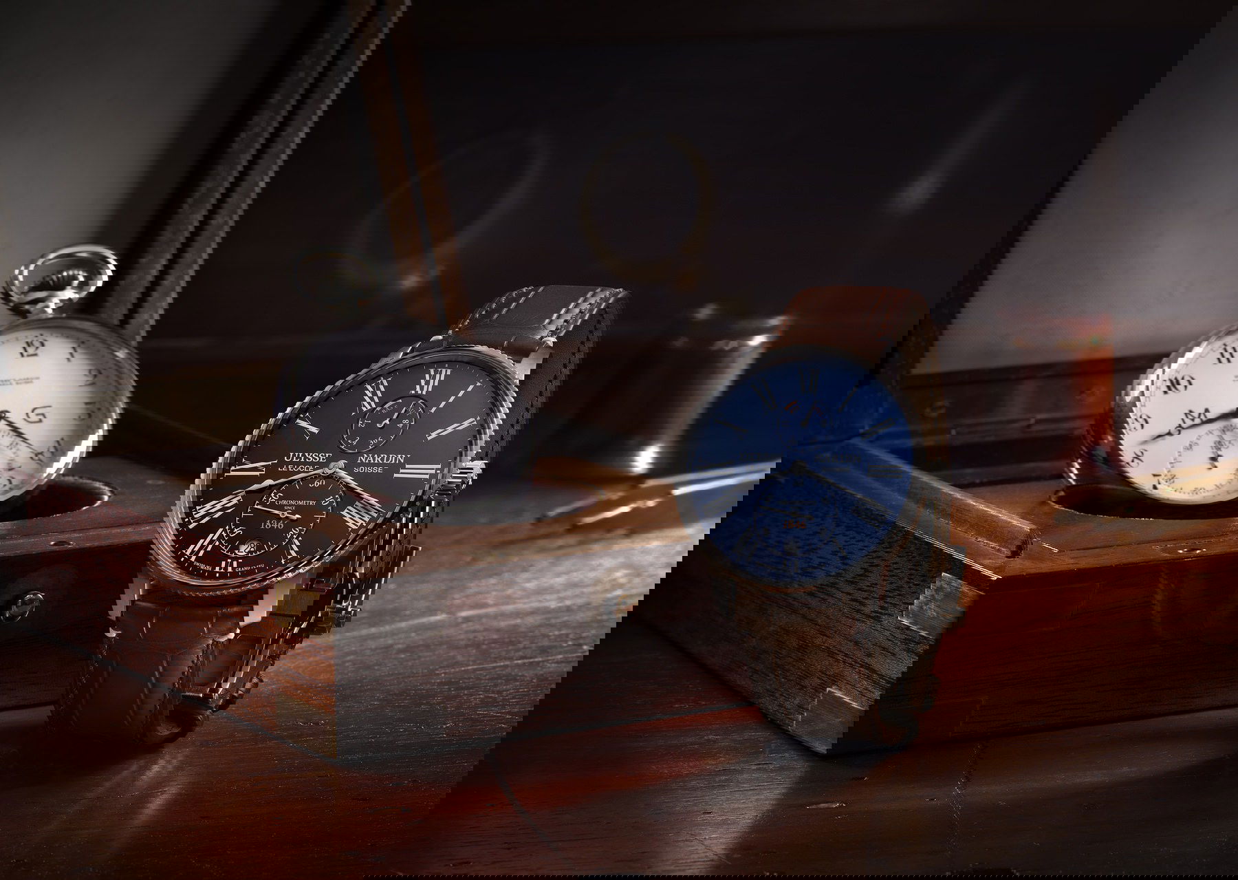 IMG_9086 Ulysse Nardin Marine Torpilleur Blue Enamel 1183-310LE-3AE-175/1A 3