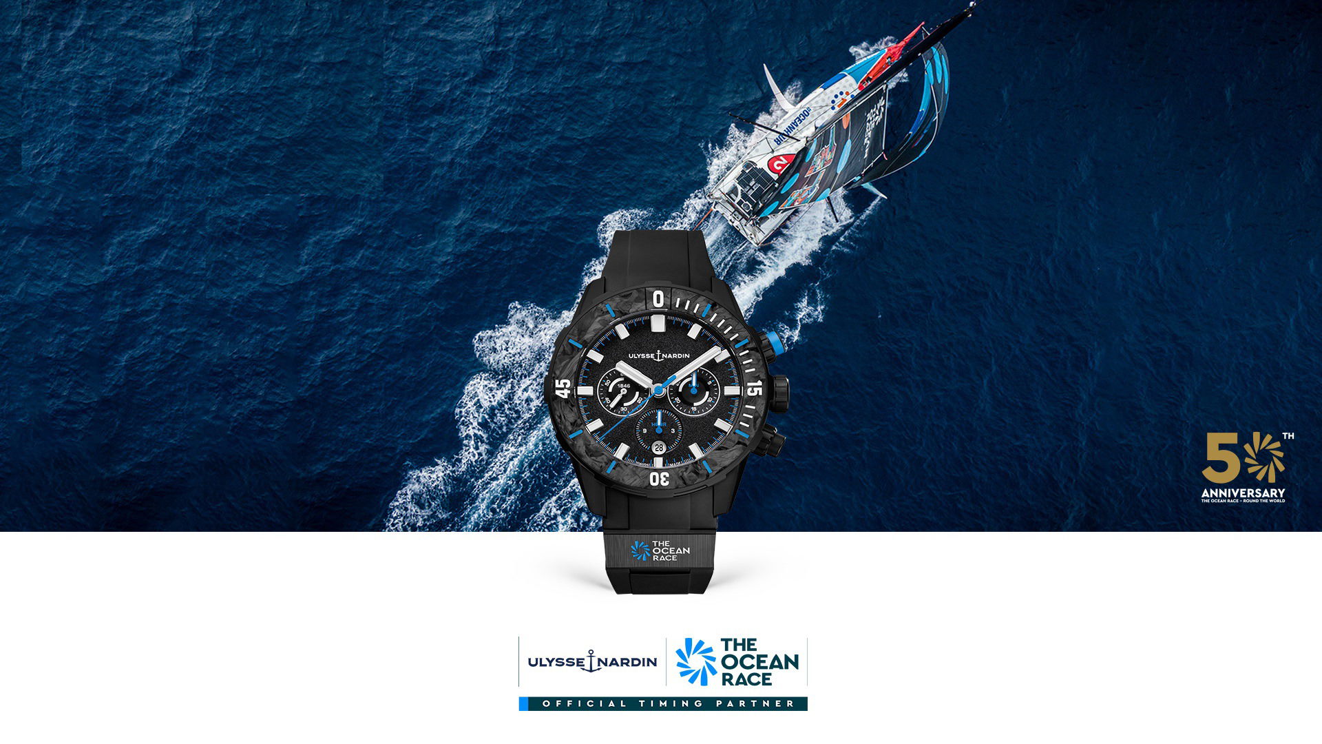 Ulysse Nardin Ocean Race Diver Chronograph 1503-170LE-2A-TOR/3A 3