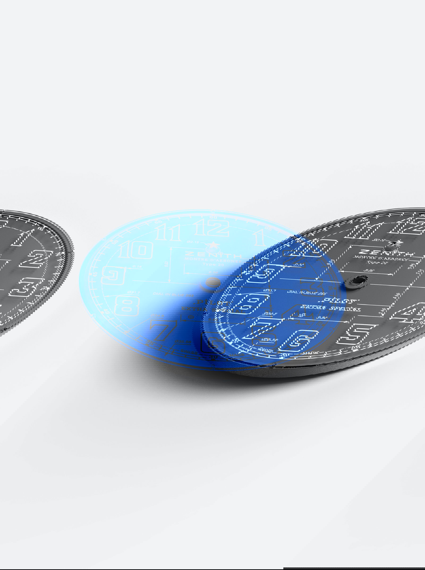 Zenith Pilot Type 20 Blueprint 03.2435.679/51.I012 3