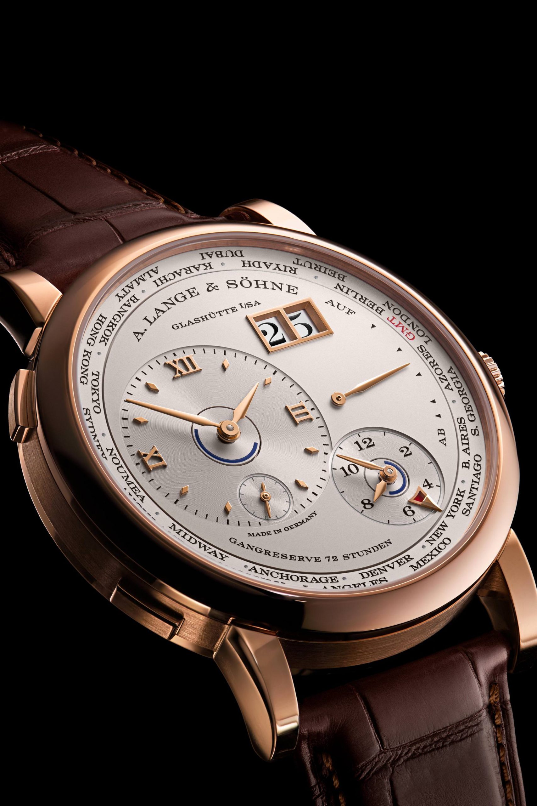 A.Lange & Sohne Lange 1 Time Zone 136.032 Replica 4