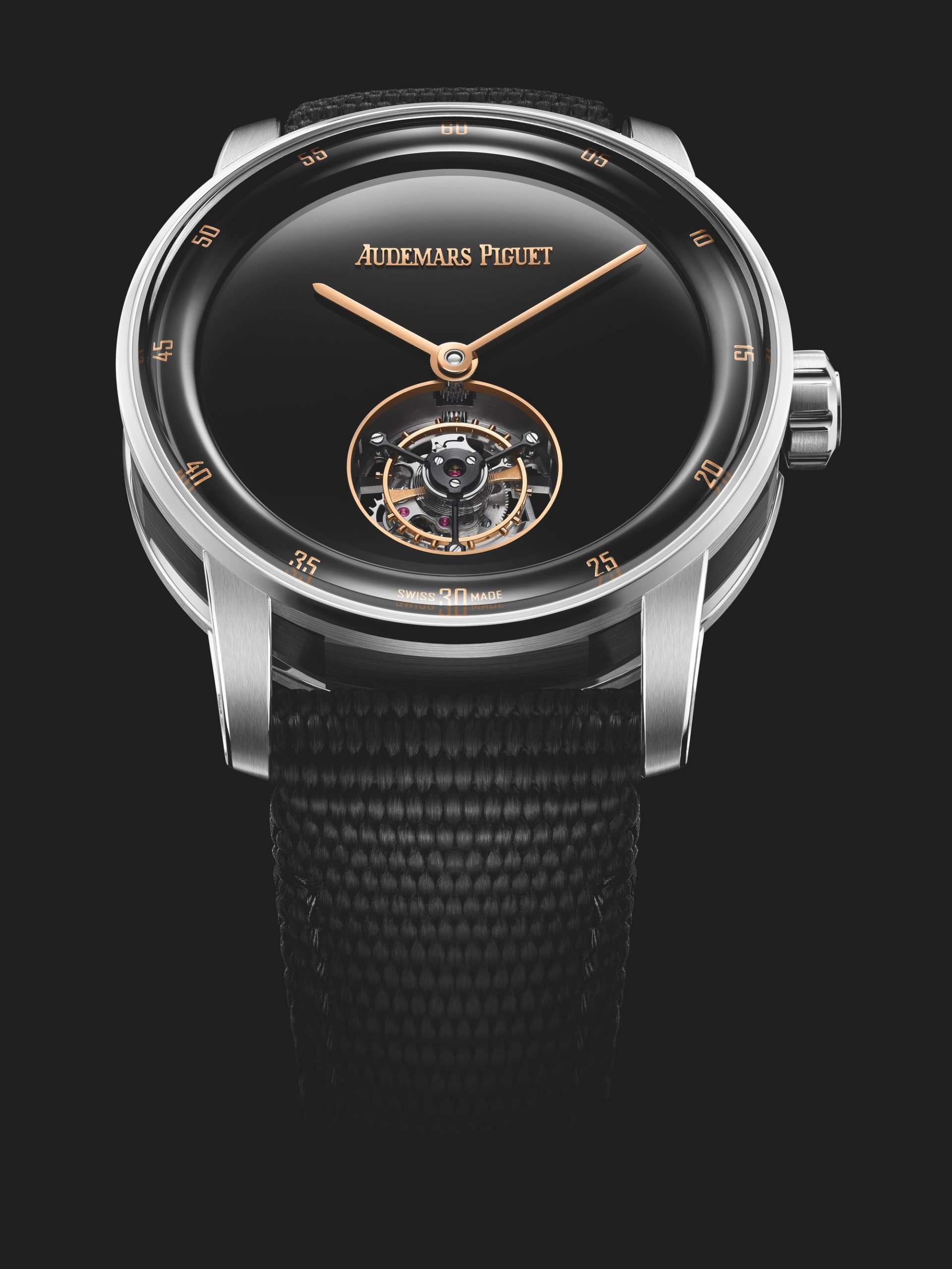 Audemars Piguet Code 11.59 by Audemars Piguet Selfwinding Flying Tourbillon 26396NB.OO.D002KB.01 Replica 4