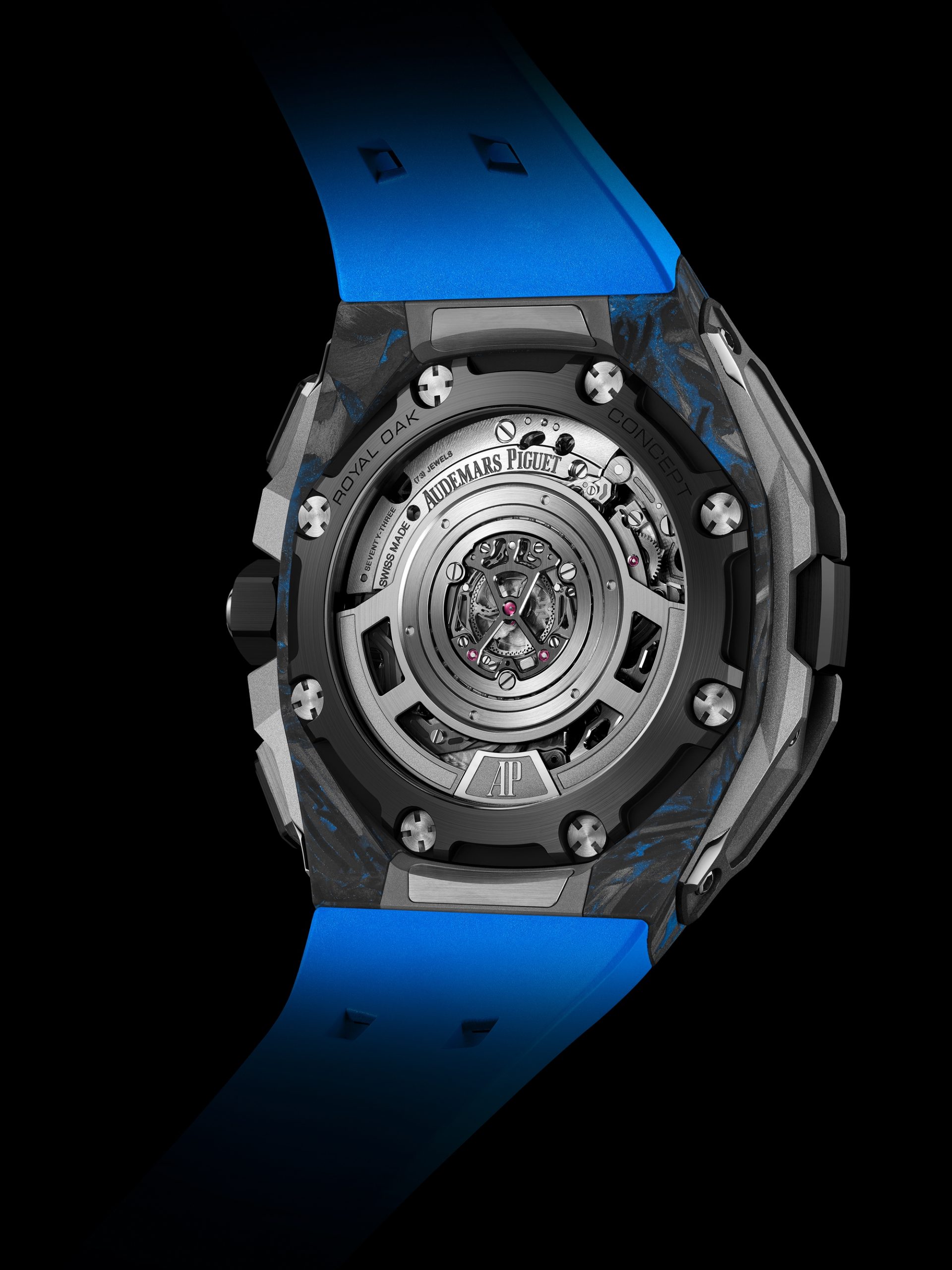 IMG_9081 Audemars Piguet Royal Oak Concept Split-Seconds Chronograph GMT Large Date 43 26650FO.OO.D353CA.01 Replica 4