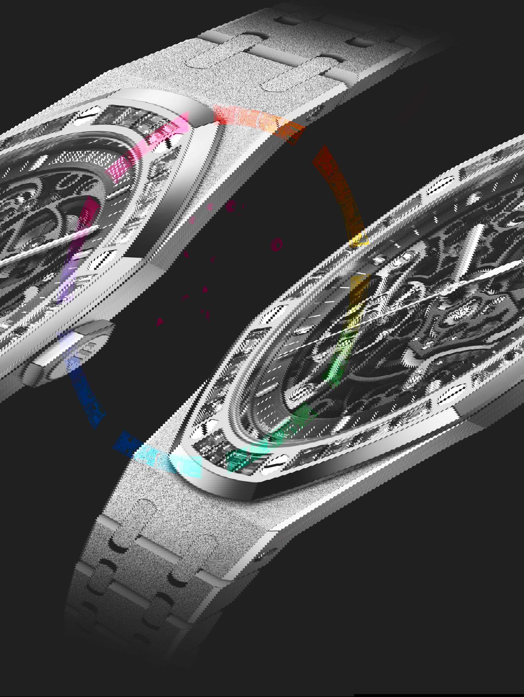 IMG_9081 Audemars Piguet Royal Oak Frosted Gold Double Balance Wheel Openworked 15412BC.YG.1224BC.03 Replica 4