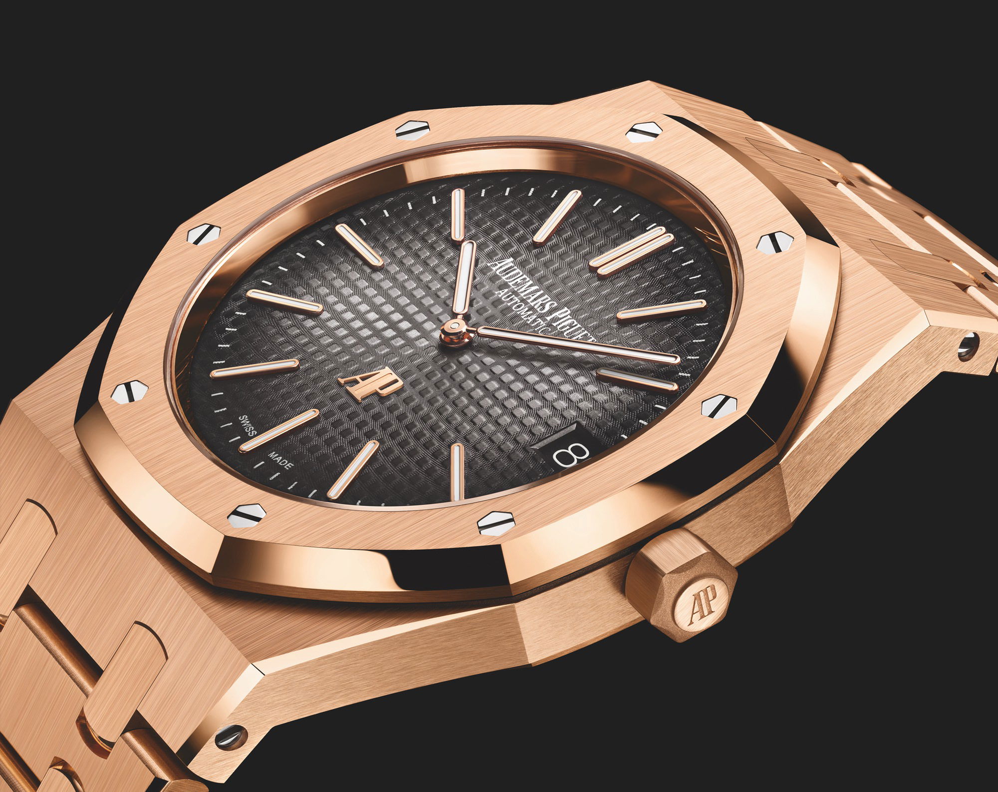 Audemars Piguet Royal Oak Jumbo Extra-Thin 16202OR.OO.1240OR.01 Replica 4
