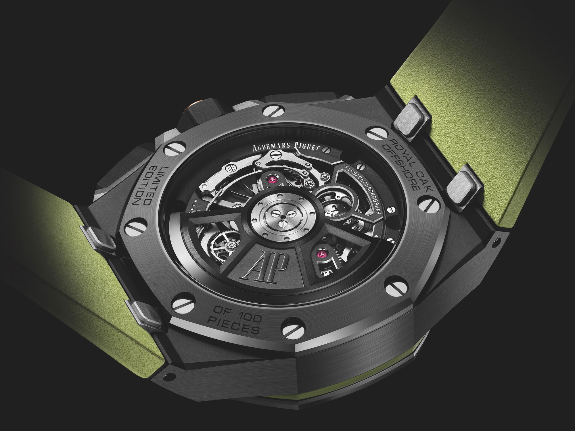 Audemars Piguet Royal Oak Offshore Selfwinding Tourbillon Chronograph 26622CE.OO.D062CA.01 Replica 4