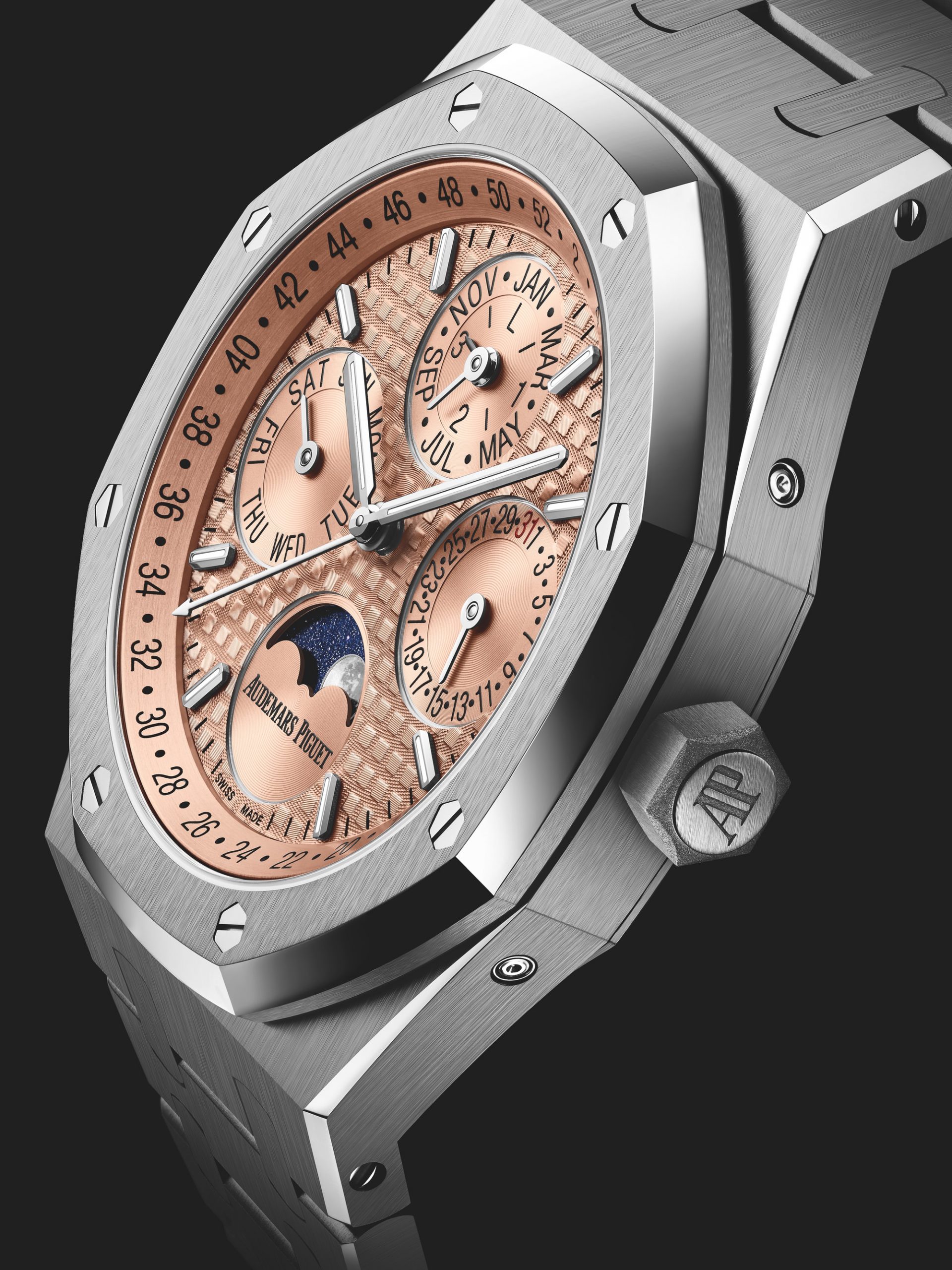 Audemars Piguet Royal Oak Perpetual Calendar 26615TI.OO.1220TI.01 Replica 4