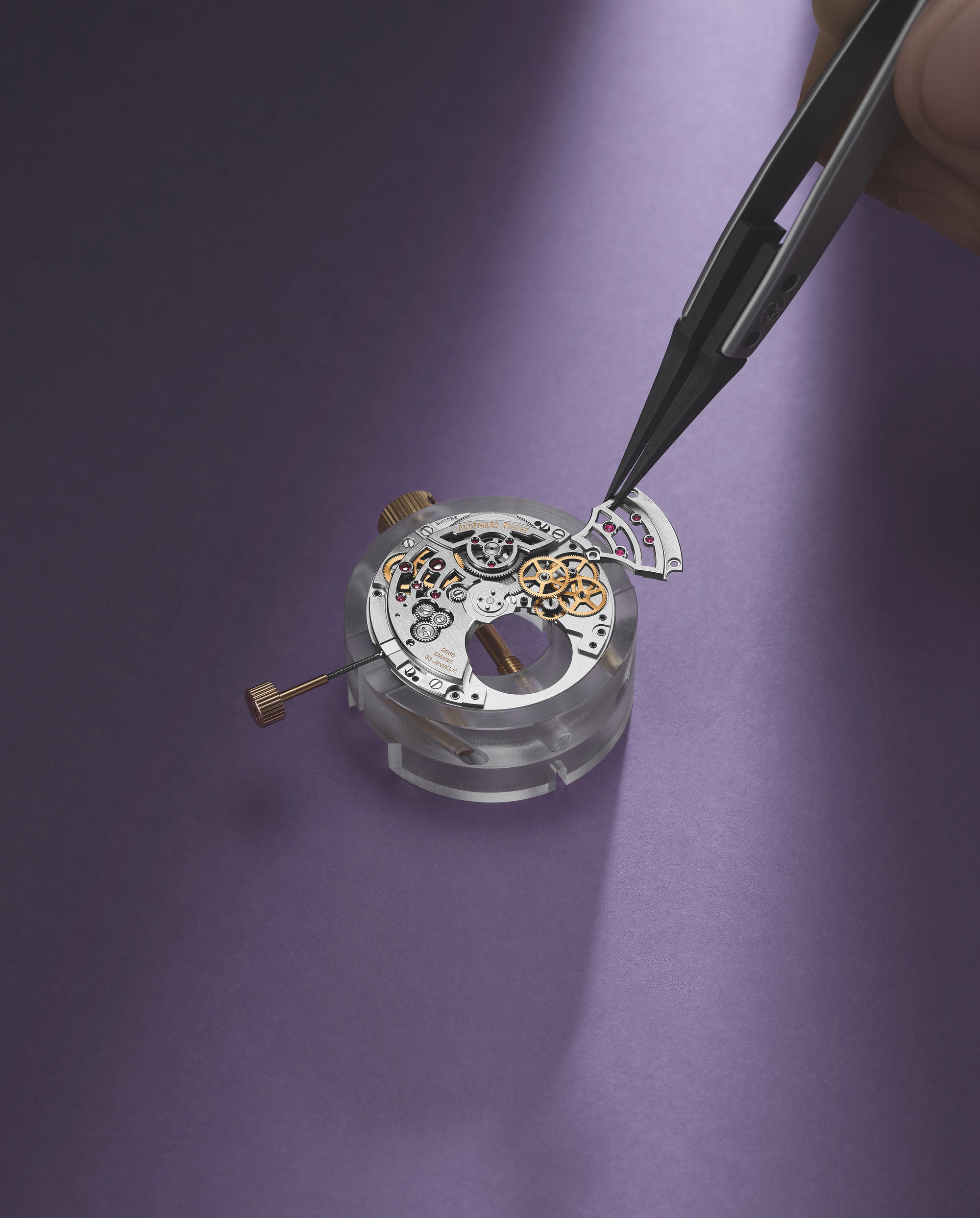 IMG_9081 Audemars Piguet Royal Oak Selfwinding Flying Tourbillon Extra-Thin (RD#3) “50th Anniversary” 26660ST.OO.1356ST.02 Replica 4