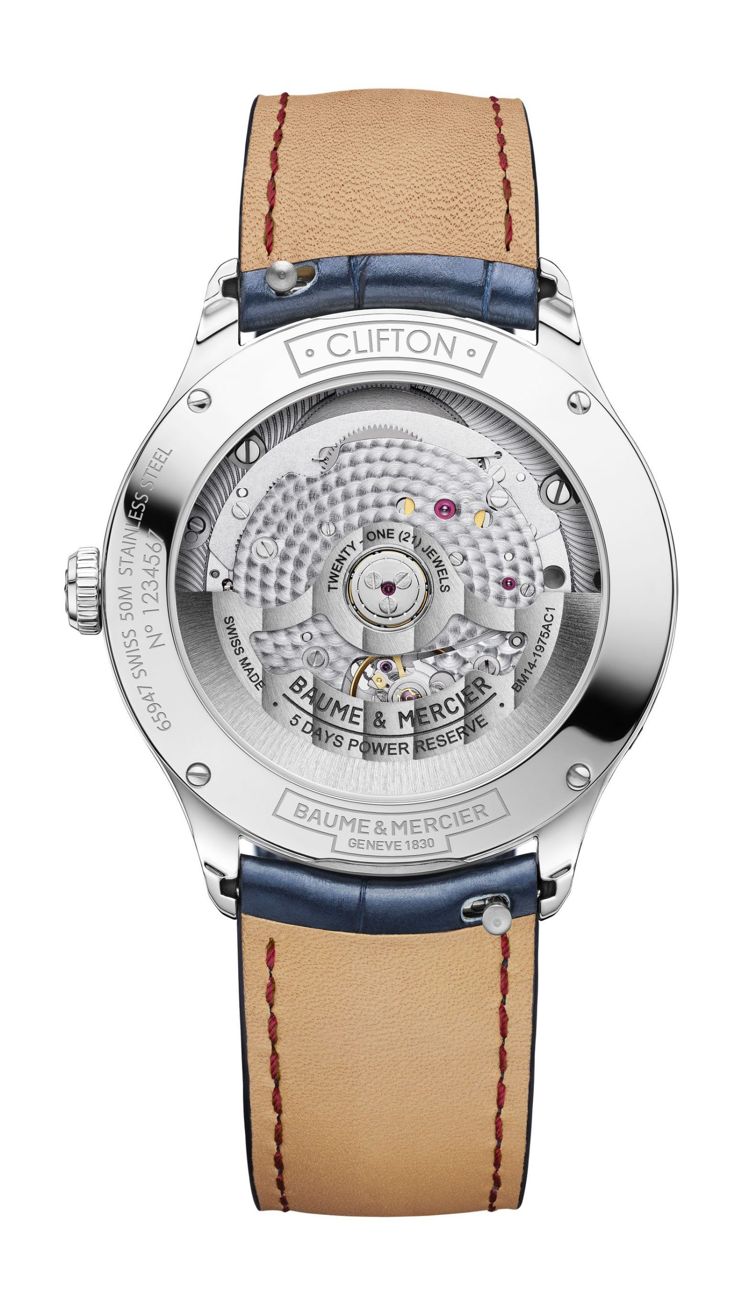 IMG_9081 Baume & Mercier Clifton Baumatic Moon Phases 10756 Replica 4