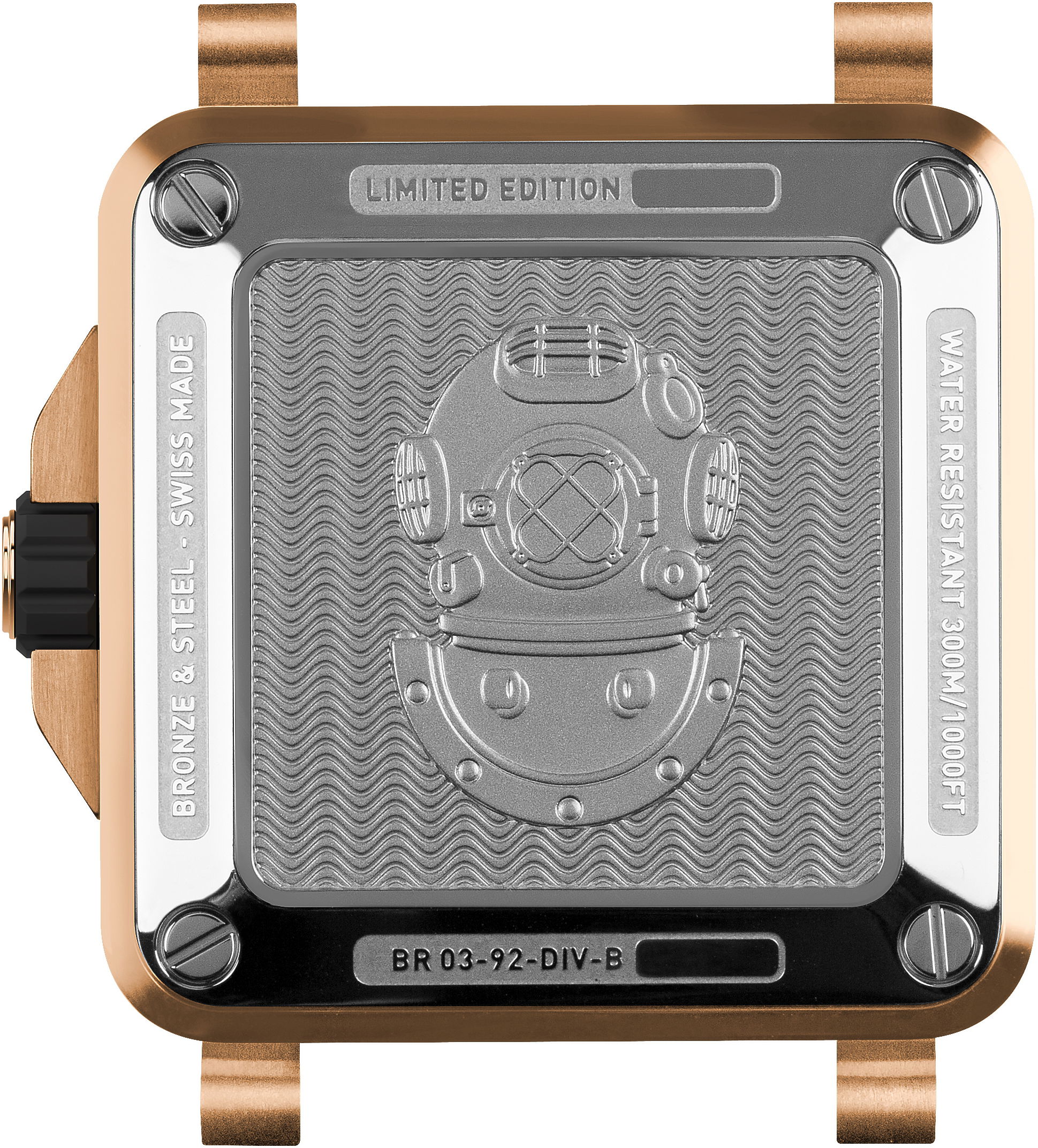 Bell & Ross BR 03-92 Diver Black & Green Bronze BR0392-D-LT-BR/SRB Replica 4