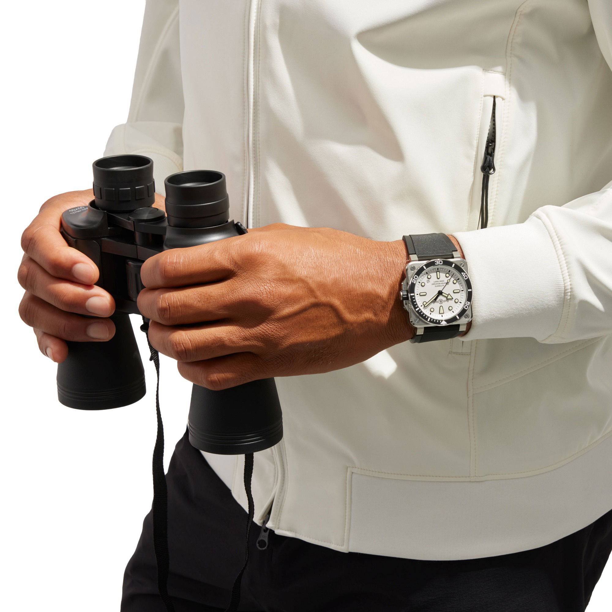 IMG_9081 Bell & Ross BR 03 Diver White Steel BR03A-D-WH-ST/SRB Replica 4