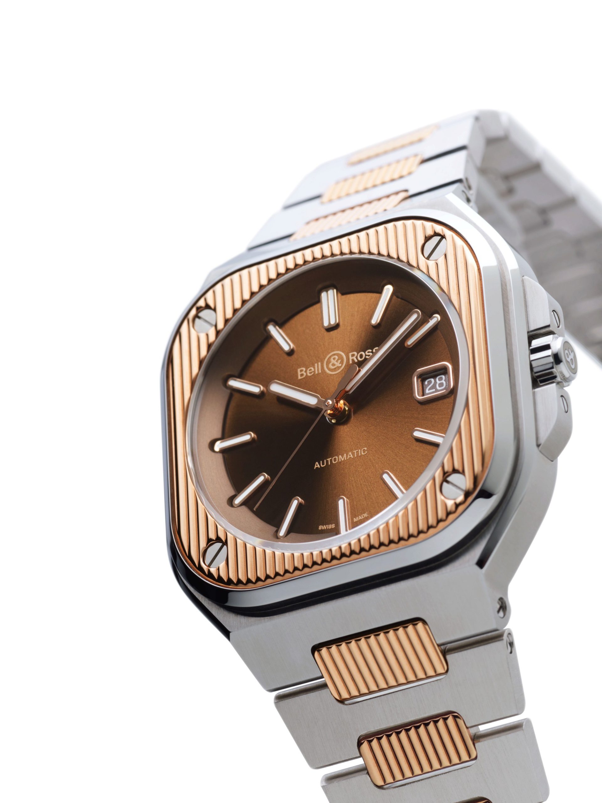 Bell & Ross BR 05 Art Line Steel & Gold BR05A-EL-GLST/SSG Replica 4