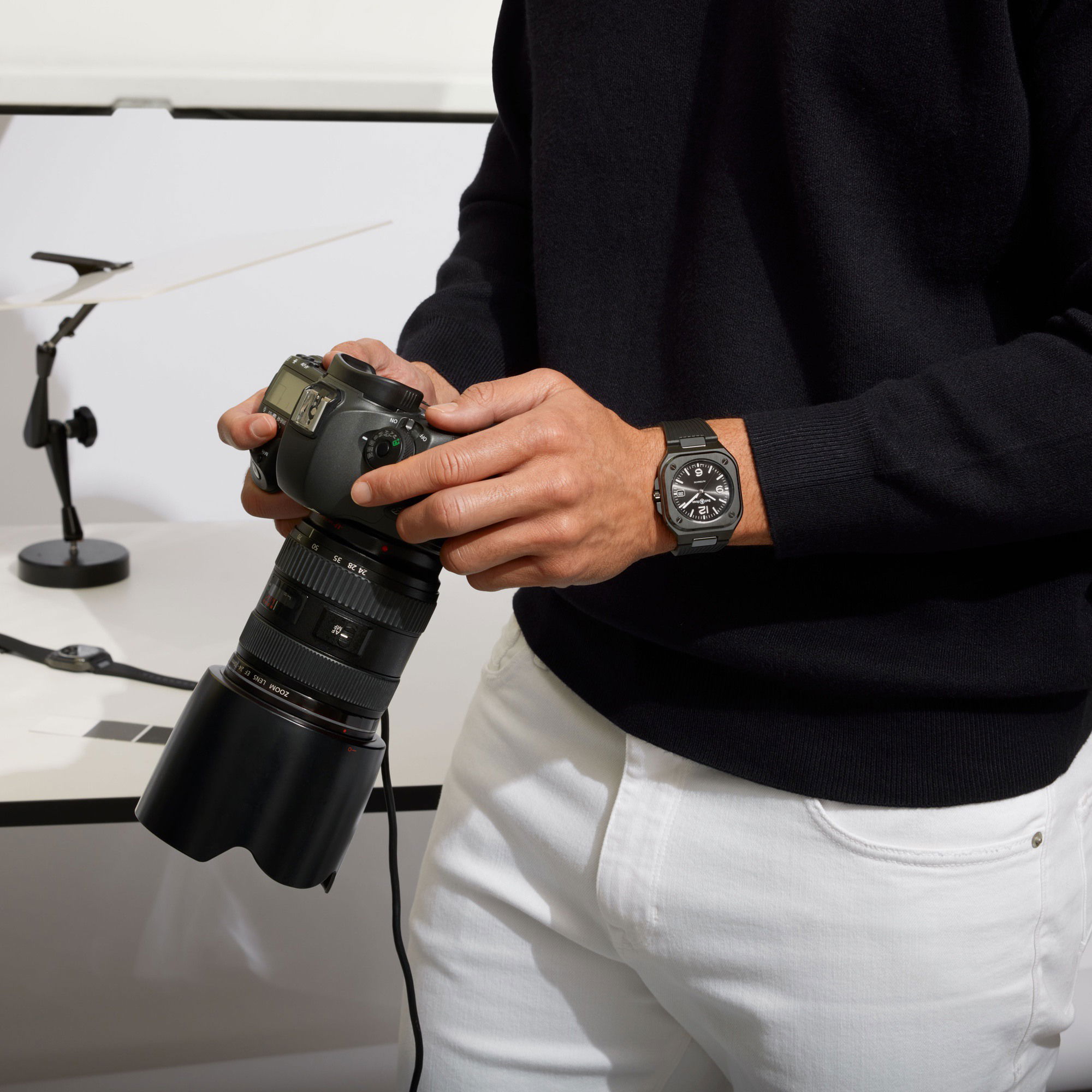 IMG_9081 Bell & Ross BR 05 Black Ceramic BR05A-BL-CE/SRB Replica 4