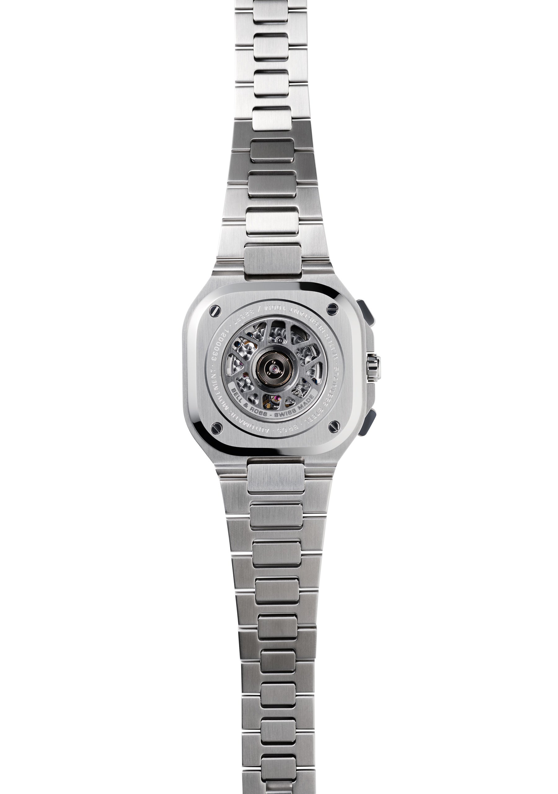 IMG_9081 Bell & Ross BR 05 Chrono Blue Steel BR05C-BU-ST/SST Replica 4