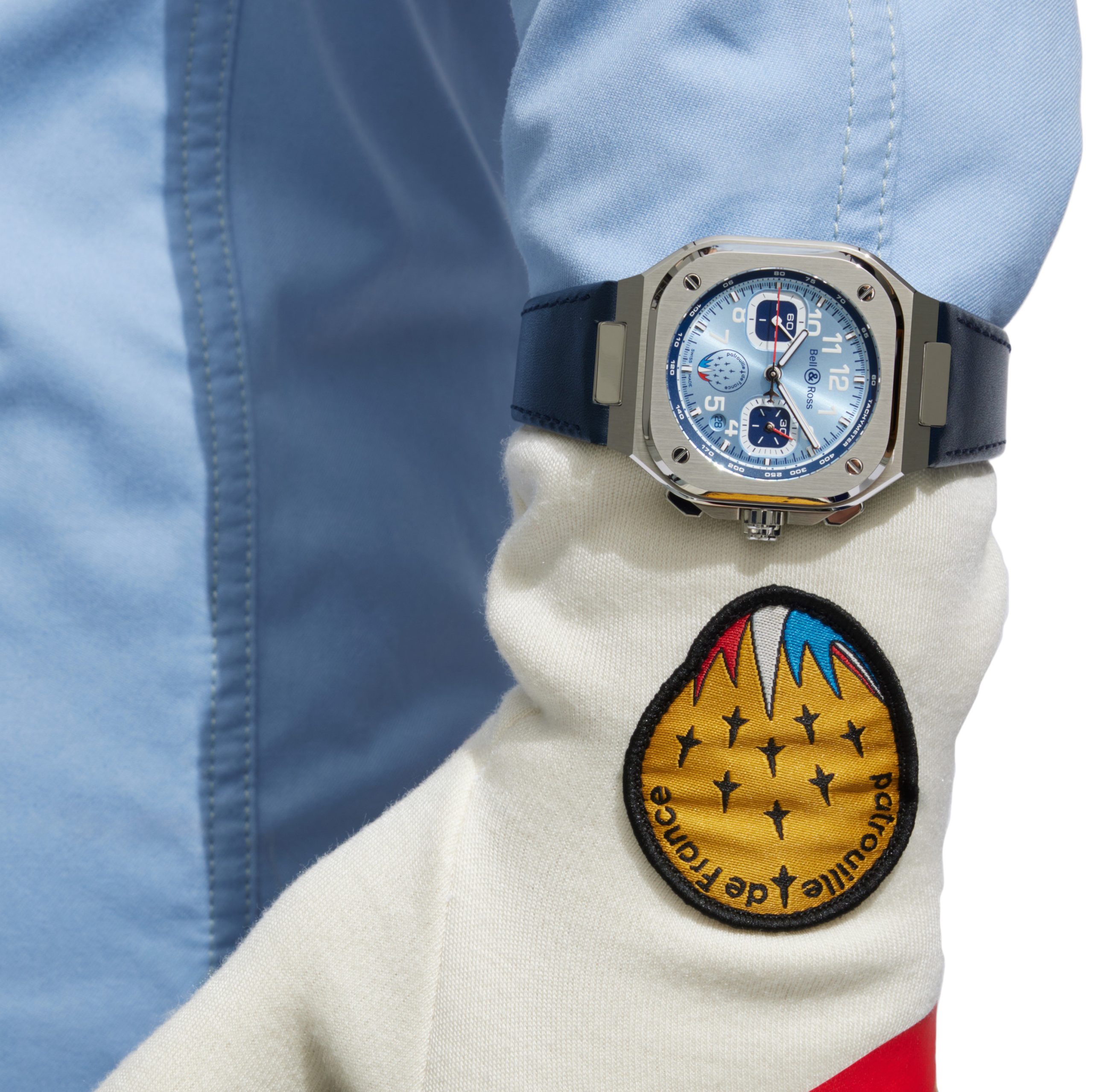 IMG_9081 Bell & Ross BR 05 Chrono Patrouille de France BR05C-PAF-ST/SCA Replica 4