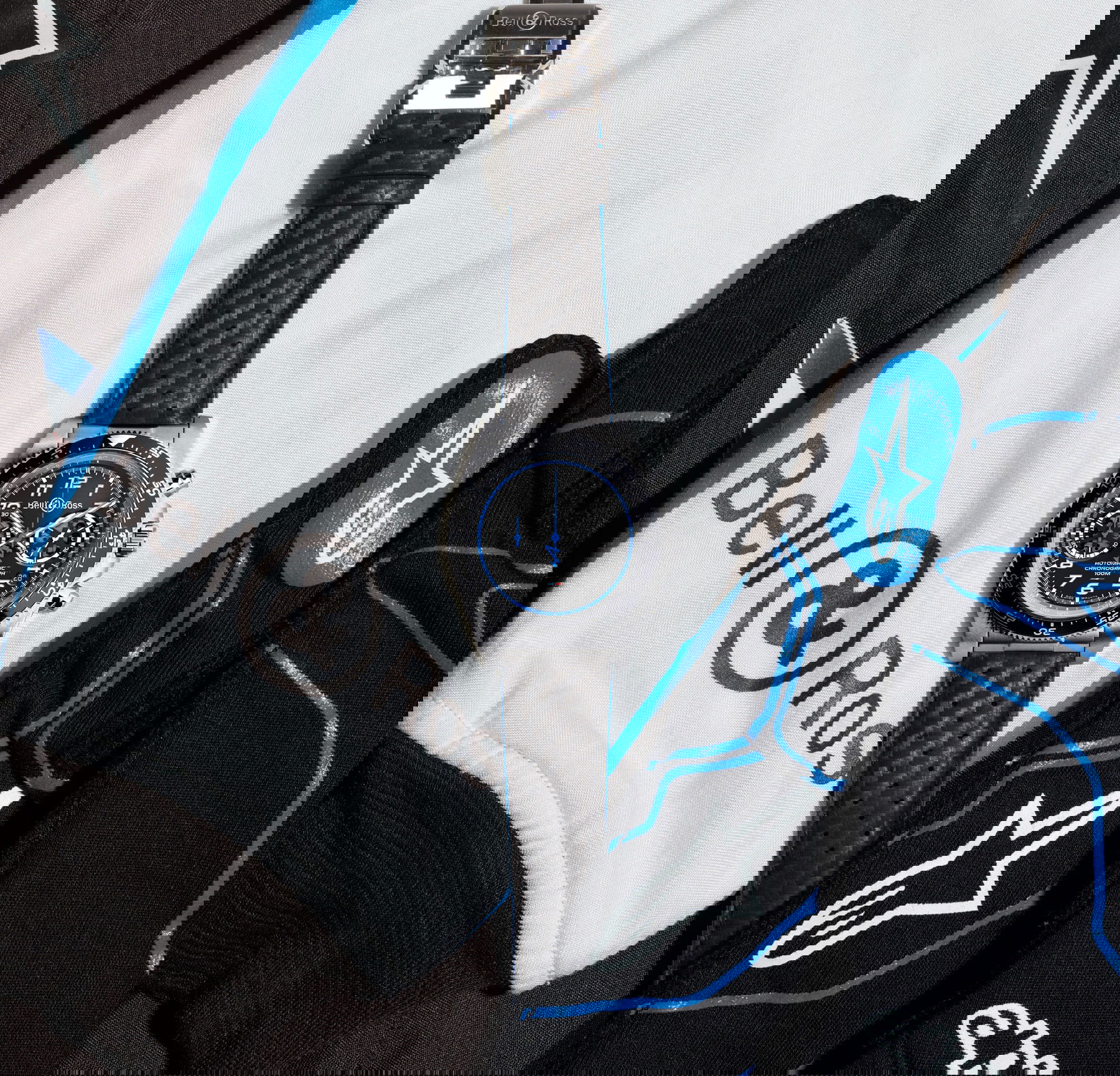 Bell & Ross BR V3-94 A521 BRV394-A521/SCA Replica 4