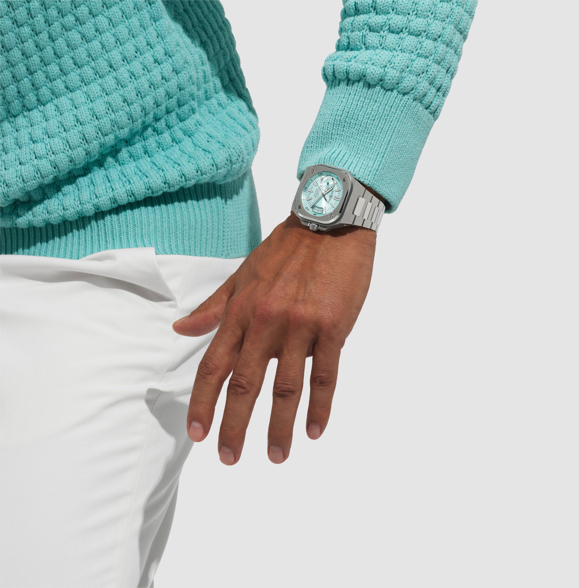 IMG_9081 Bell & Ross BR-X5 Ice Blue Steel BRX5R-IB-ST/SST Replica 4