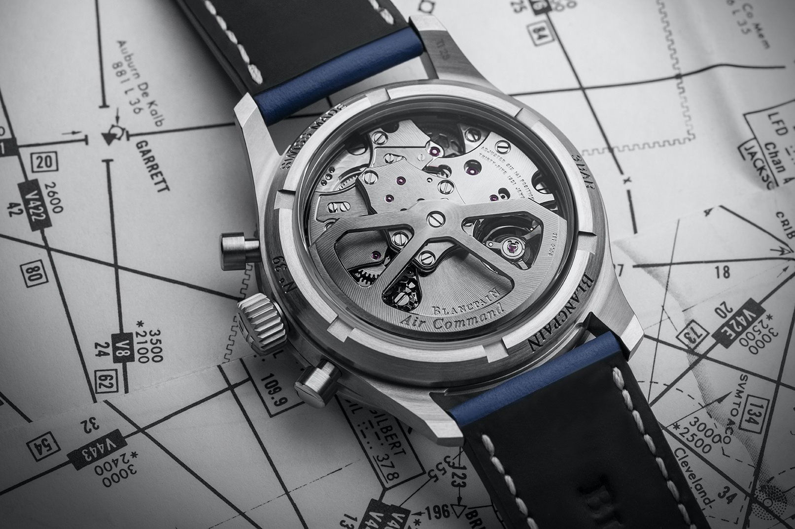 Blancpain Air Command Flyback Chronograph 42 AC02-12B40-63 Replica 4