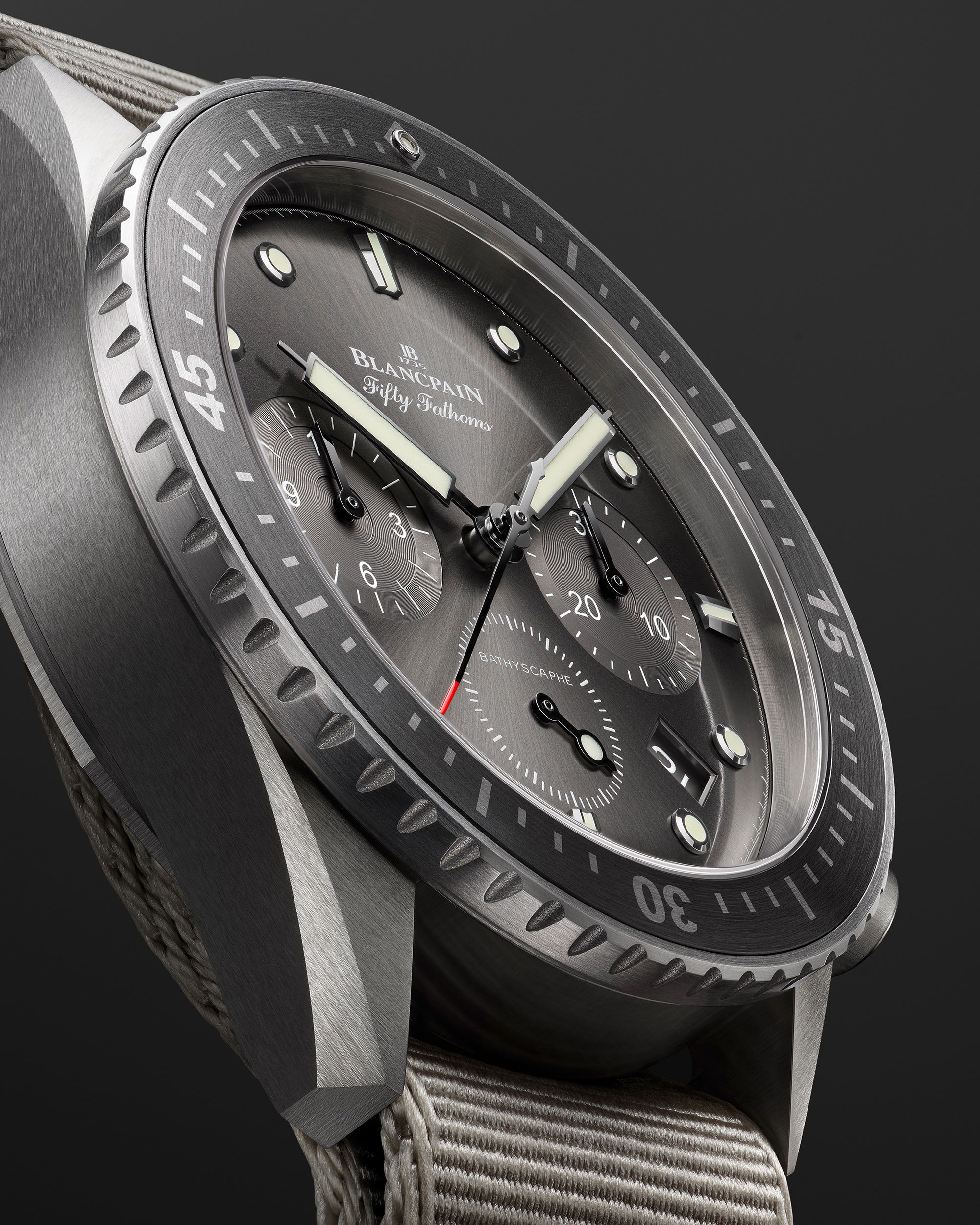 IMG_9081 Blancpain Fifty Fathoms Bathyscaphe Chronographe Flyback 5200-1210-NAGA Replica 4