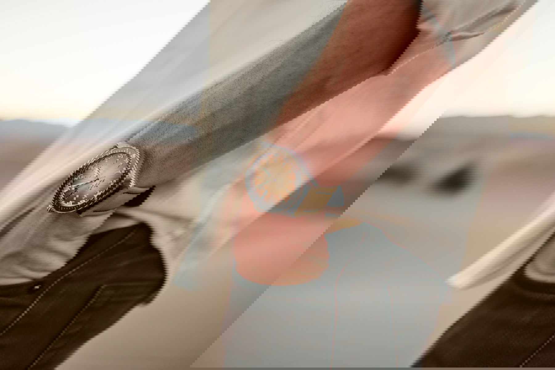 IMG_9081 Blancpain Fifty Fathoms Bathyscaphe Day Date Desert Edition 5052 1146 E52A Replica 4