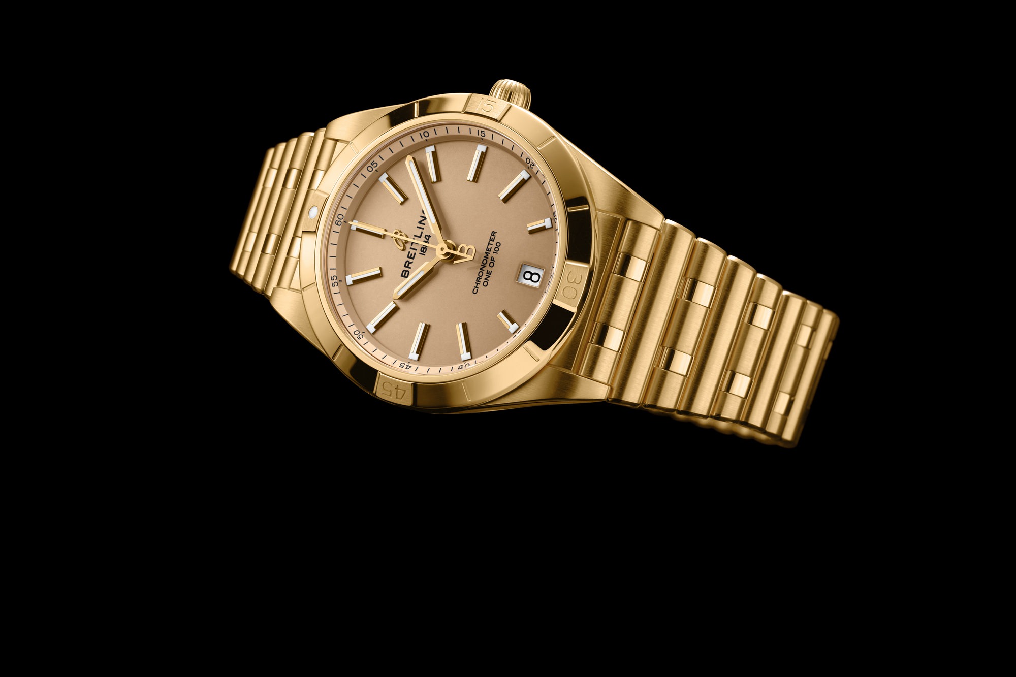 IMG_9081 Breitling Chronomat Automatic 36 Victoria Beckham K103801A1A1K1 Replica 4