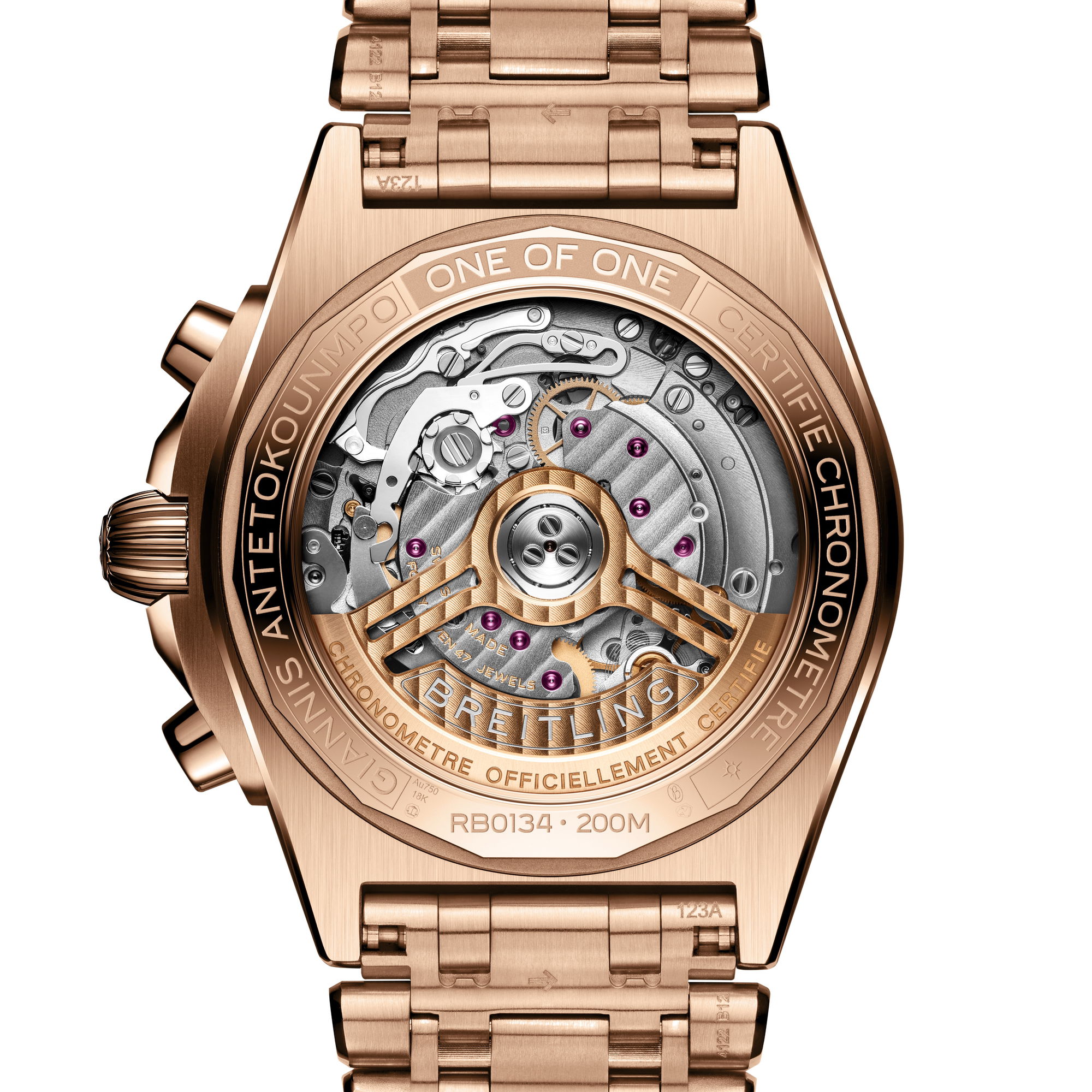 IMG_9081 Breitling Chronomat B01 42 Giannis Antetokounmpo RB01344A1L1R1 Replica 4