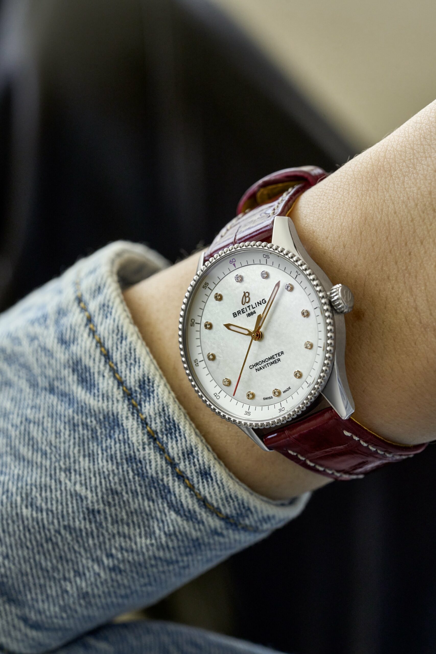 IMG_9081 Breitling Navitimer 32 A77320E61A2P2 Replica 4