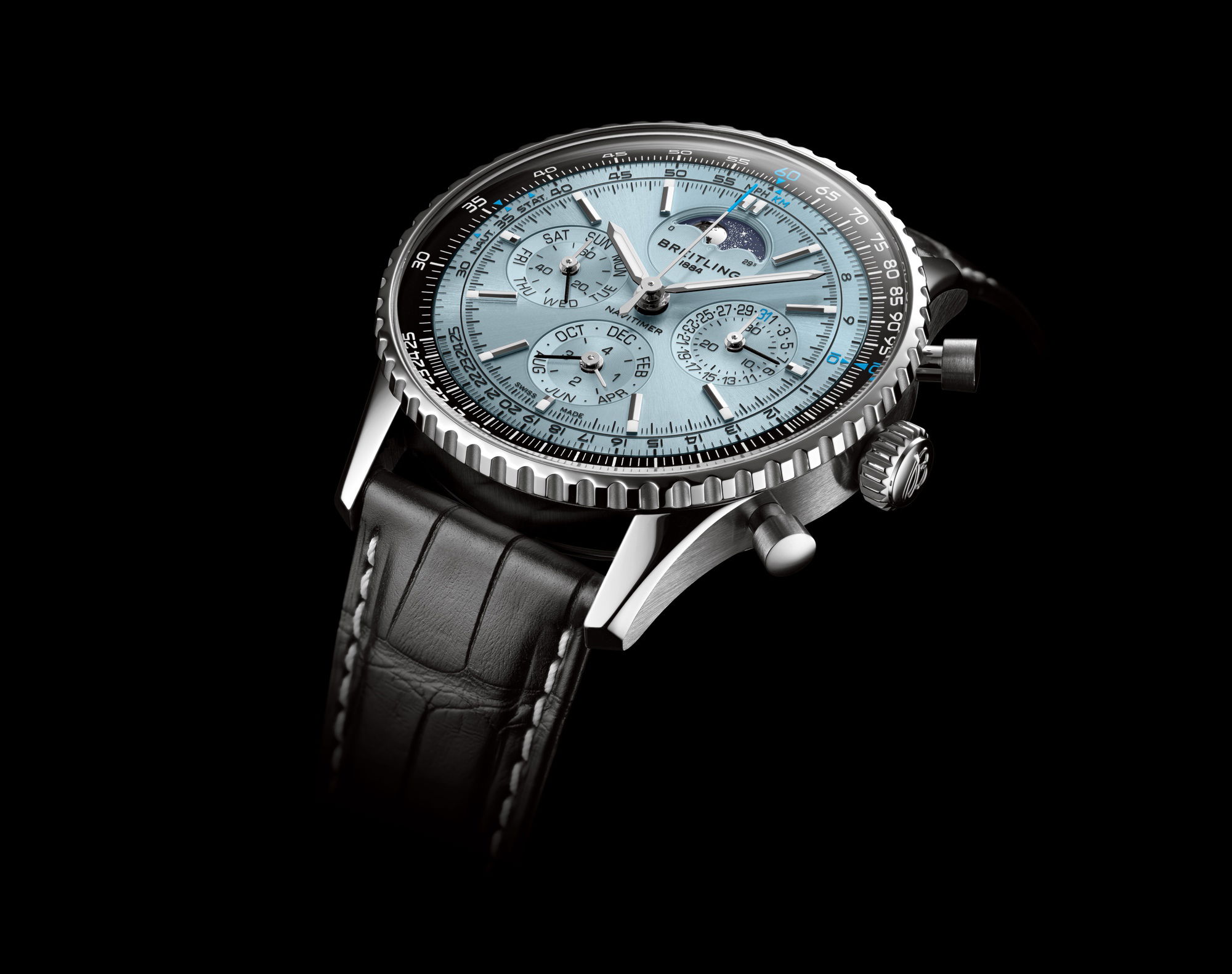 Breitling Navitimer B19 Chronograph 43 Perpetual Calendar PB1920251C1P1 Replica 4