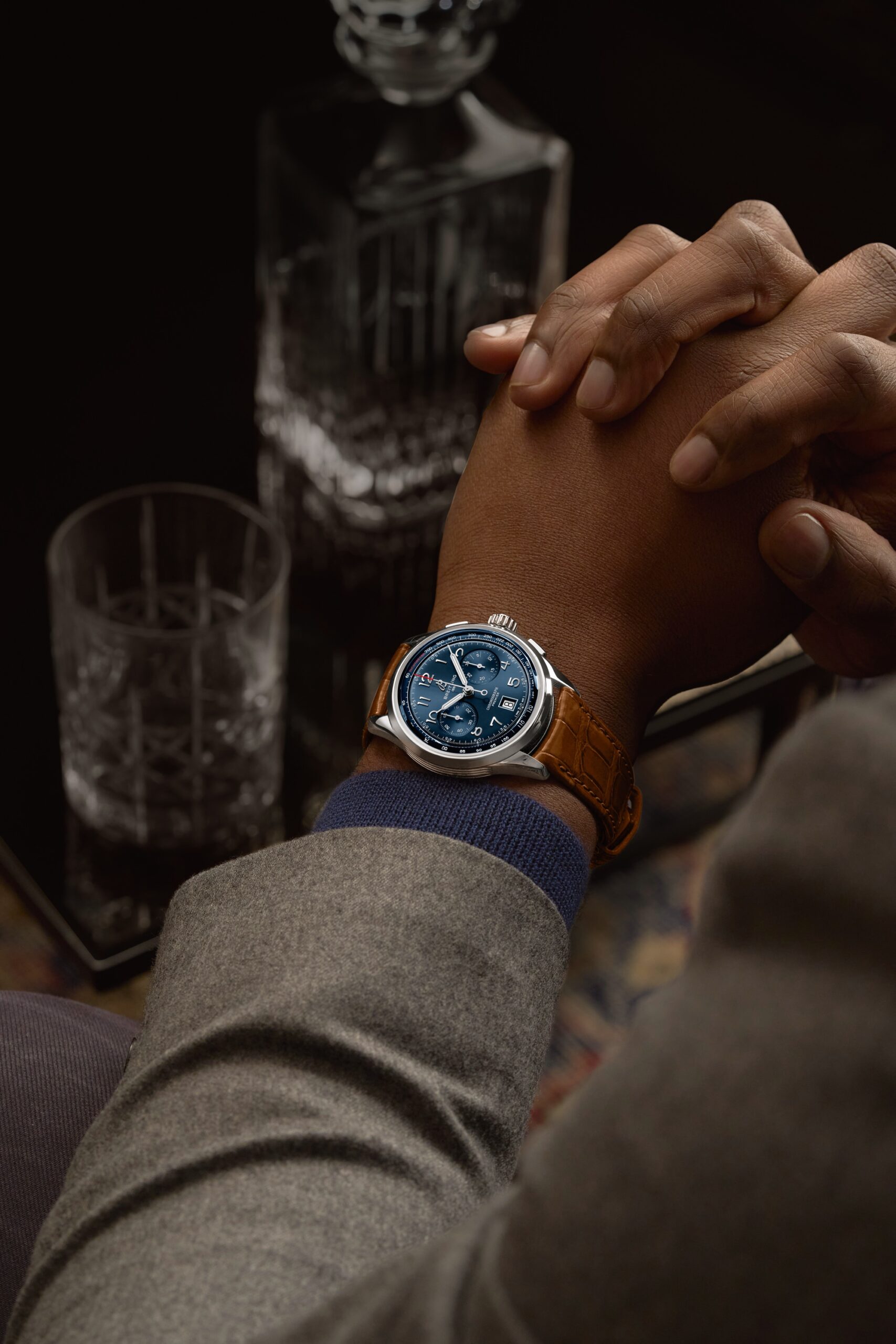 Breitling Premier B01 Chronograph 42 AB0145171C1P1 Replica 4