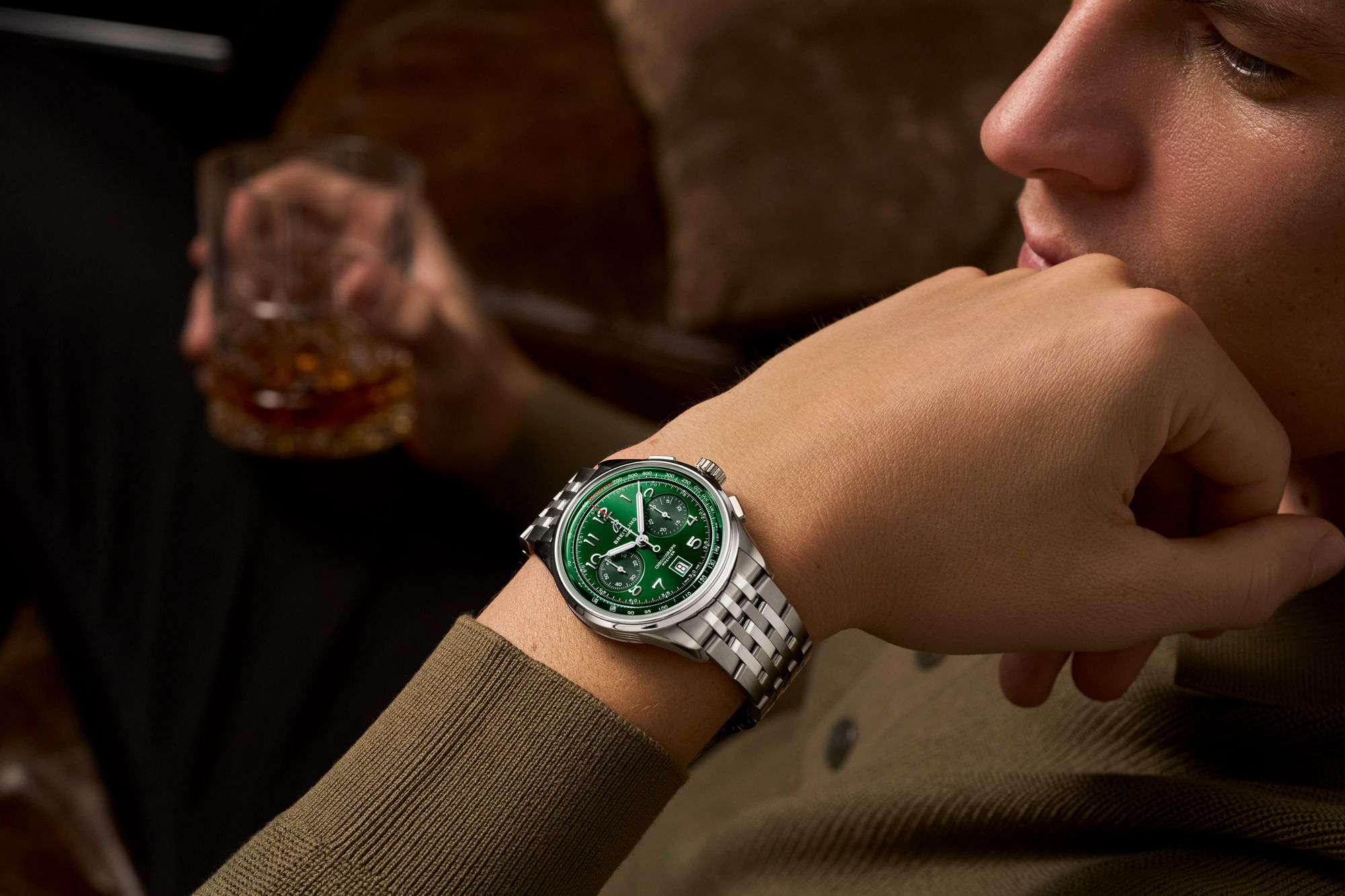 IMG_9081 Breitling Premier B01 Chronograph 42 AB0145371L1A1 Replica 4