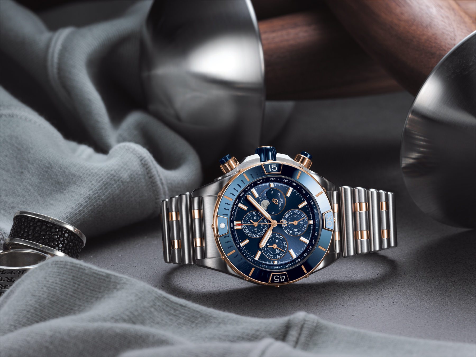 IMG_9081 Breitling Super Chronomat 44 Four-Year Calendar U19320161C1U1 Replica 4