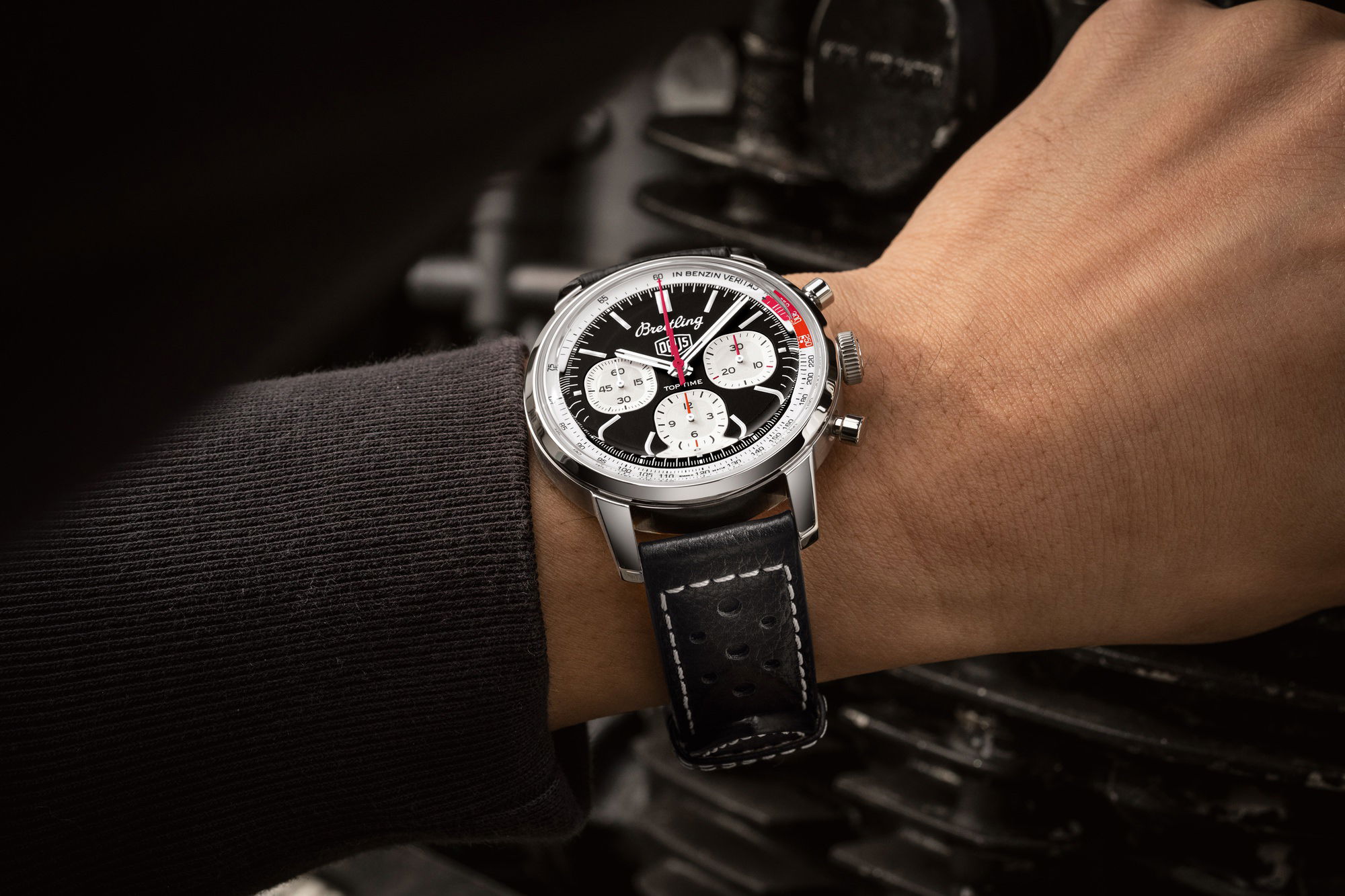 IMG_9081 Breitling Top Time B01 Deus AB01765A1B1X1 Replica 4