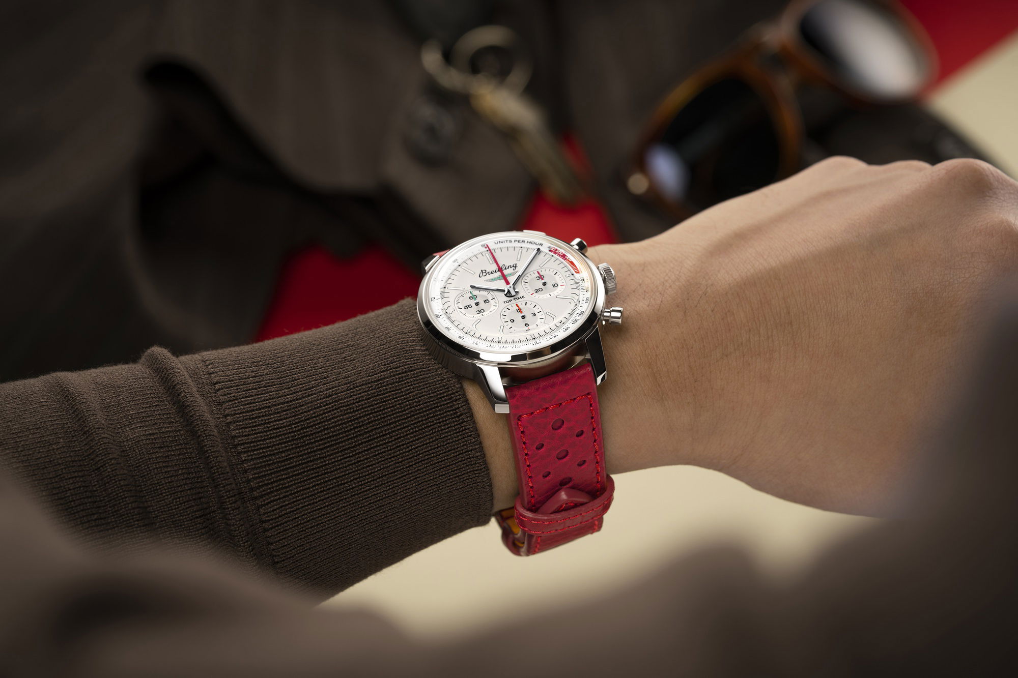 IMG_9081 Breitling Top Time B01 Ford Thunderbird AB01766A1A1X1 Replica 4