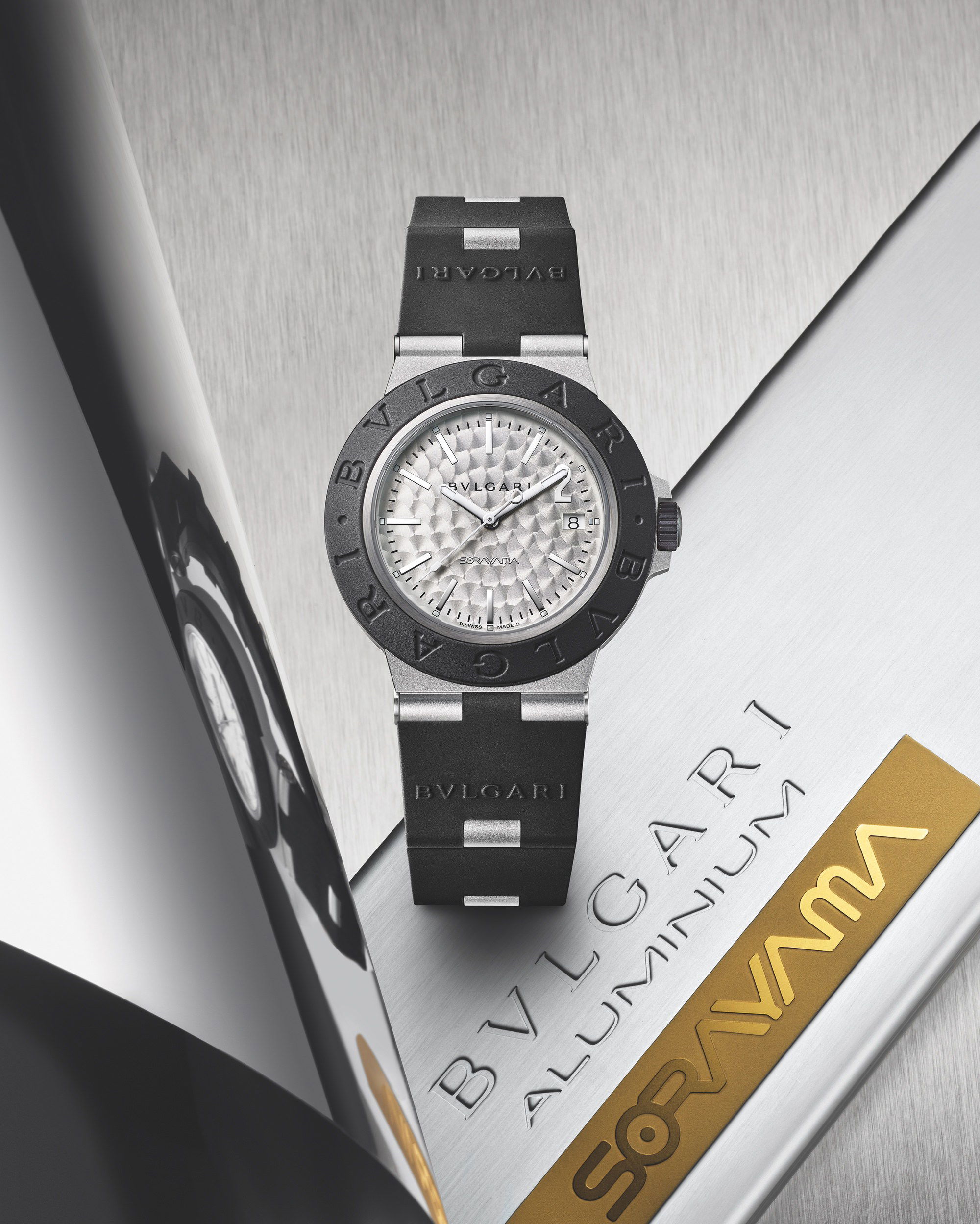 Bvlgari Bvlgari Bvlgari Aluminium Special Edition Sorayama 103703 Replica 4